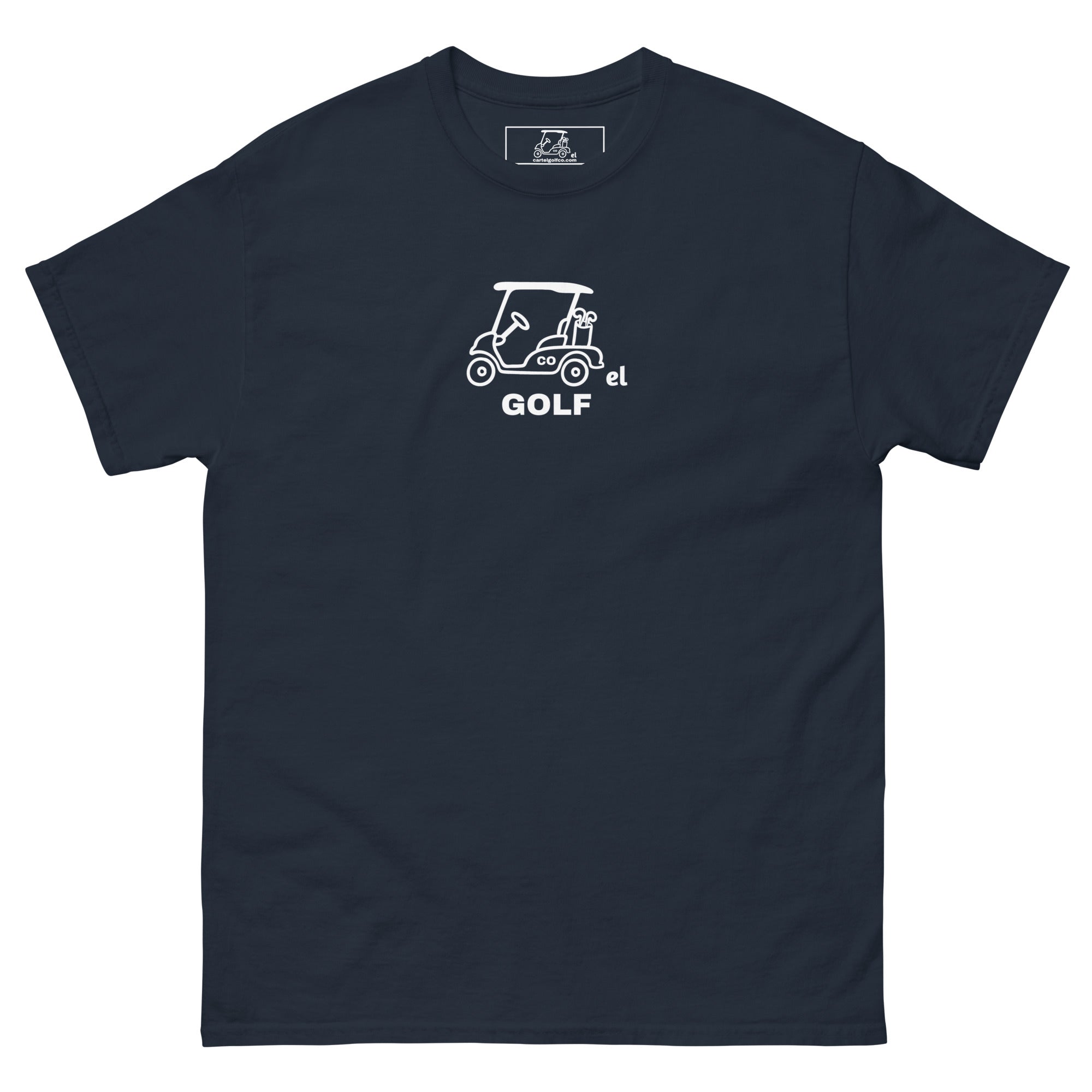 Men's classic tee "Born to golf, Forced to work"
