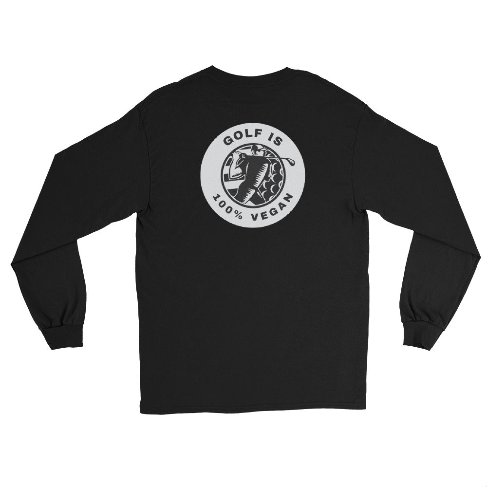 Men’s Long Sleeve Shirt "Golf is 100% Vegan"