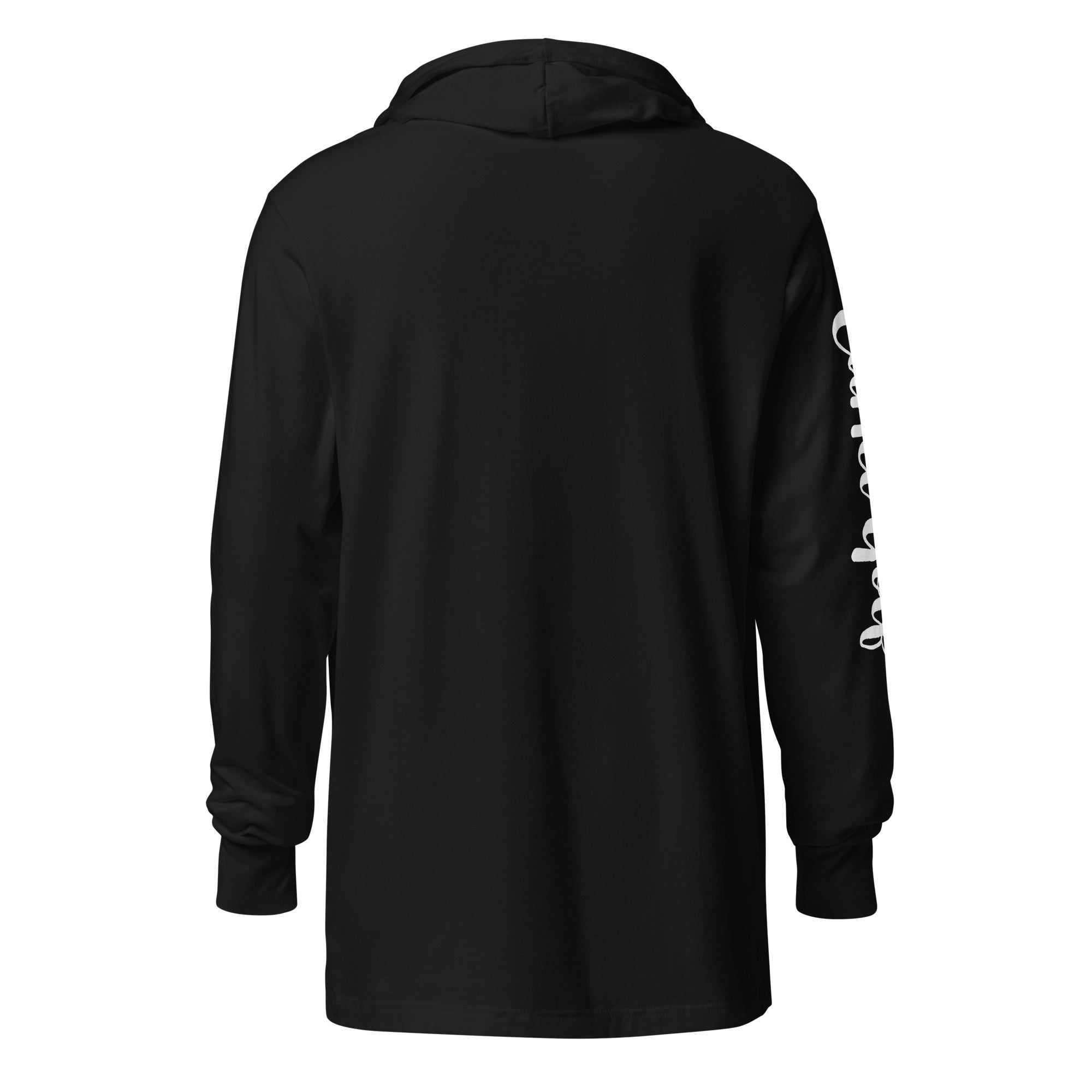Hooded long-sleeve tee "BADA BING"