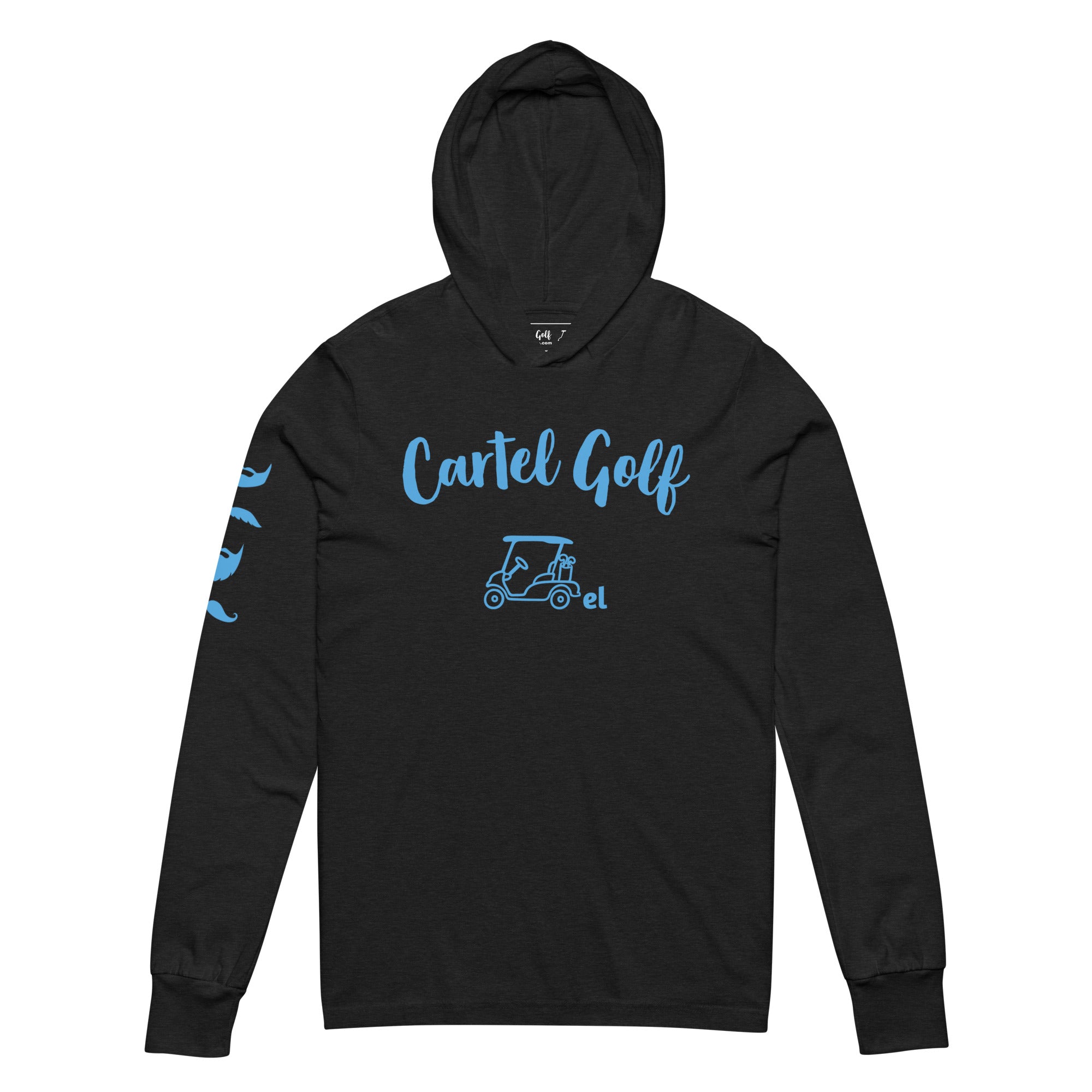 Hooded long-sleeve tee "No Shave November"