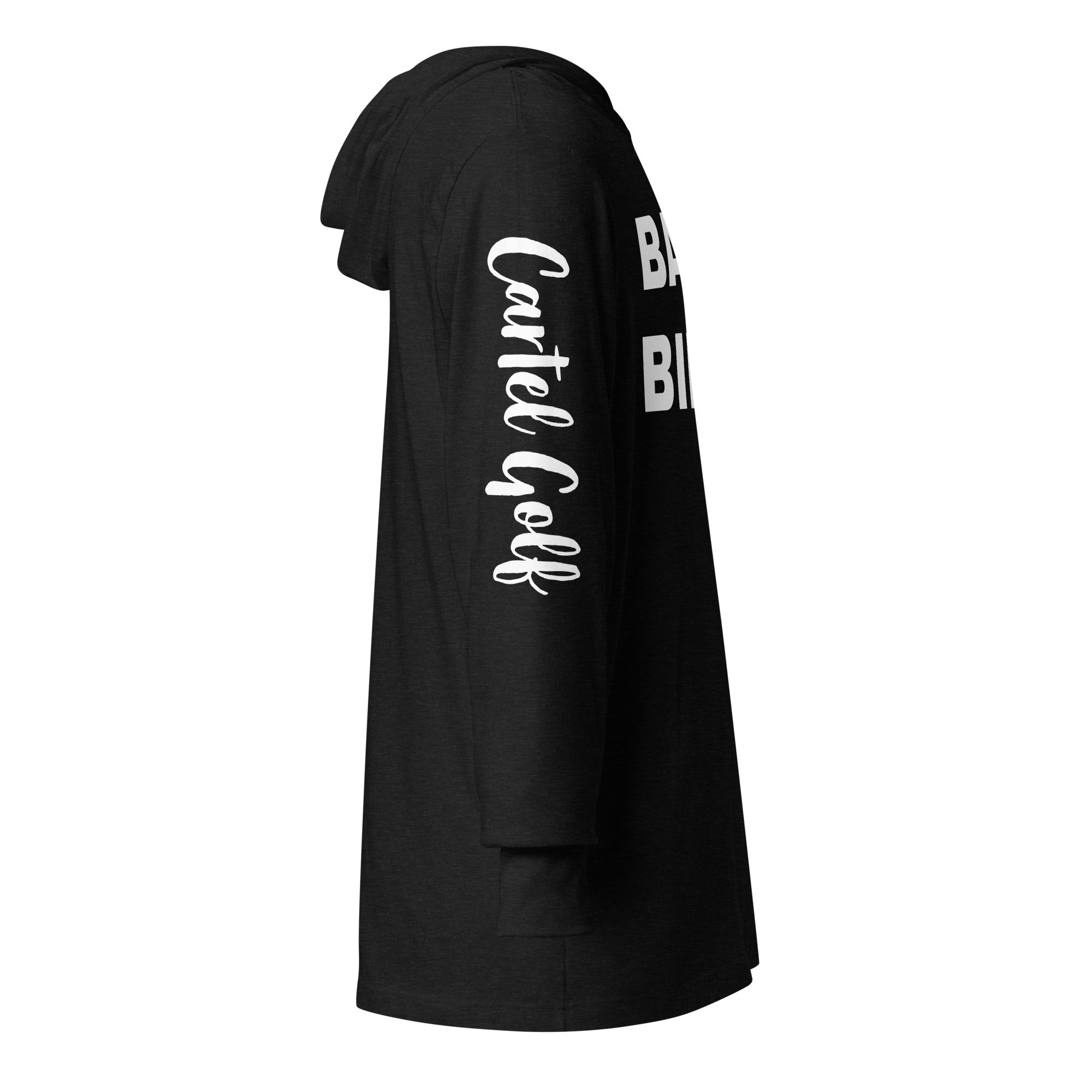 Hooded long-sleeve tee "BADA BING"