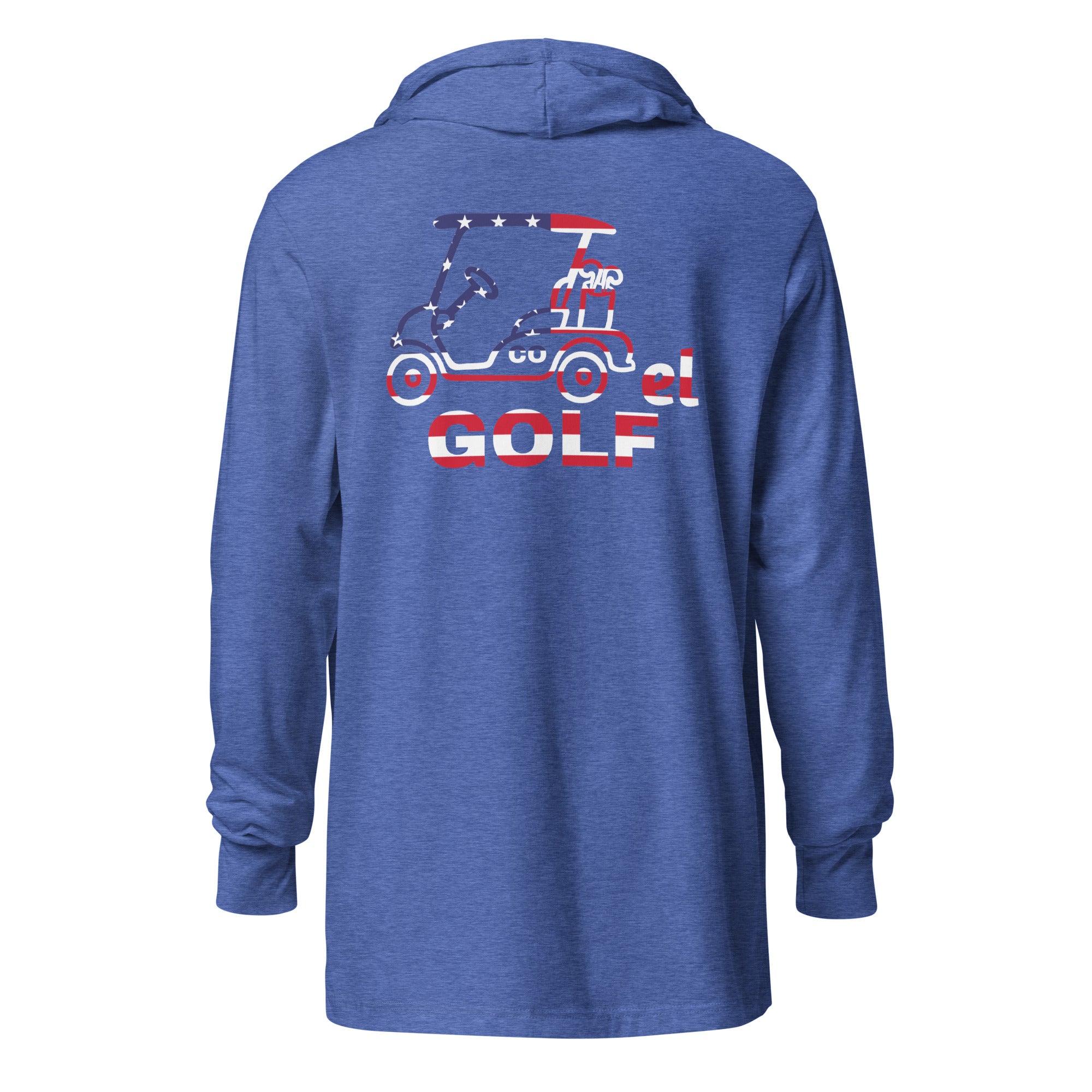 Hooded long-sleeve tee "Hollydot USA"