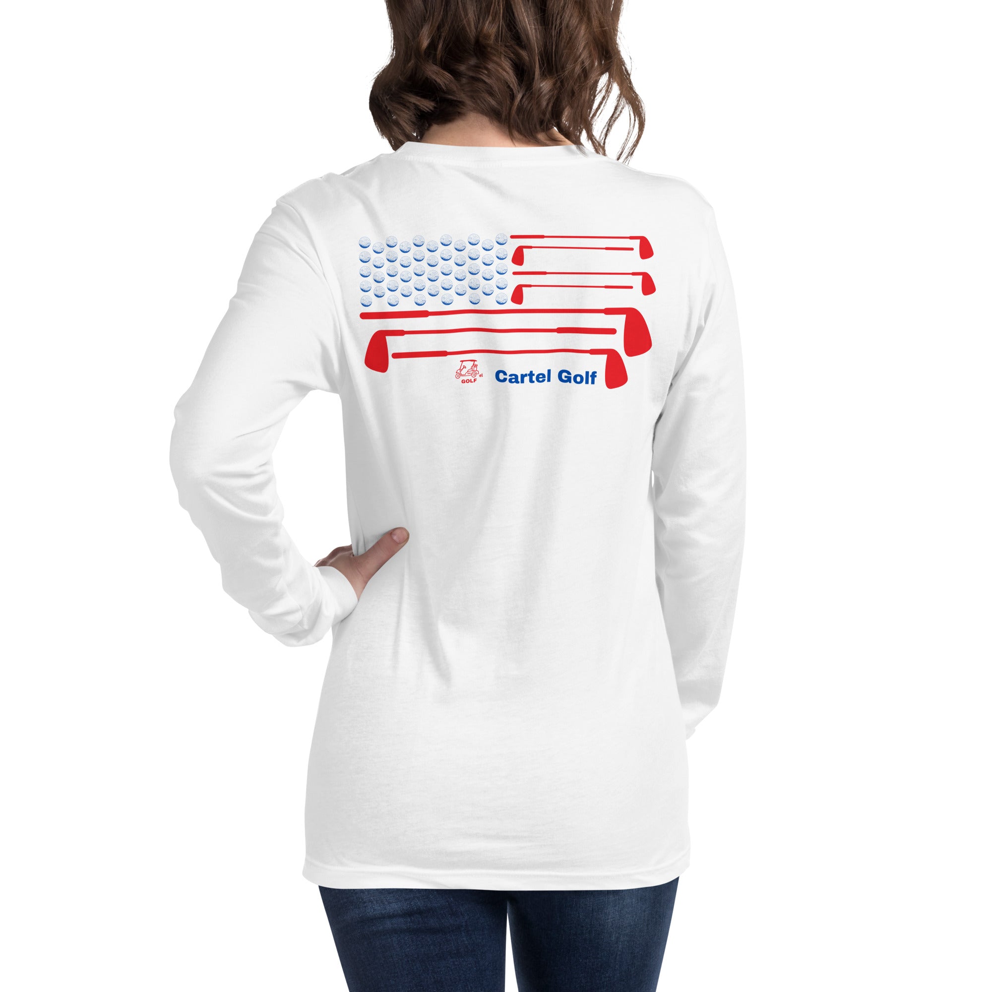 Unisex Long Sleeve Tee "Cartel Golf USA"
