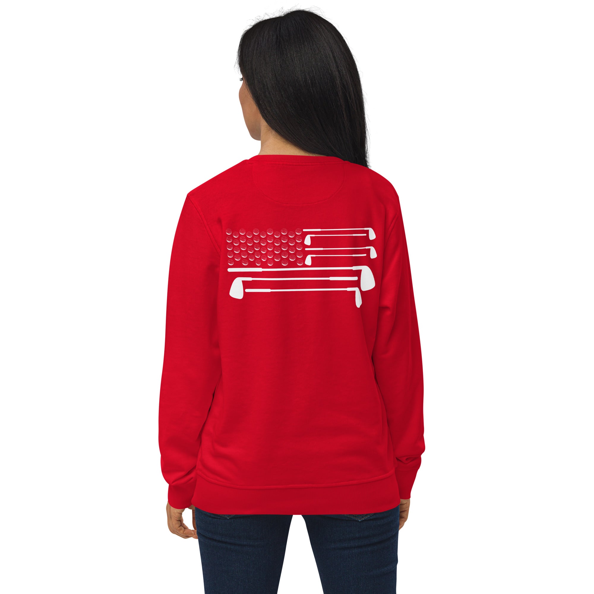 Unisex organic sweatshirt "Red Fridays"