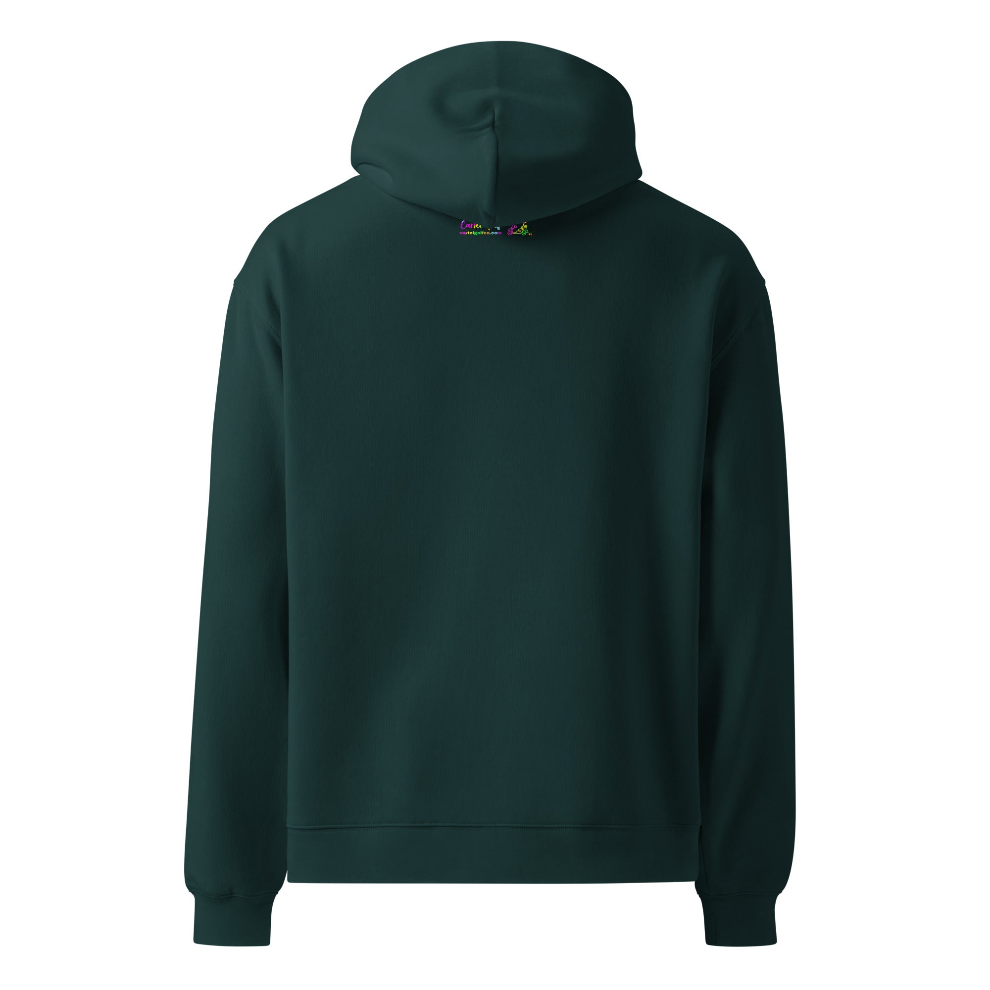 Unisex oversized hoodie "Cartel Golf Colorful"