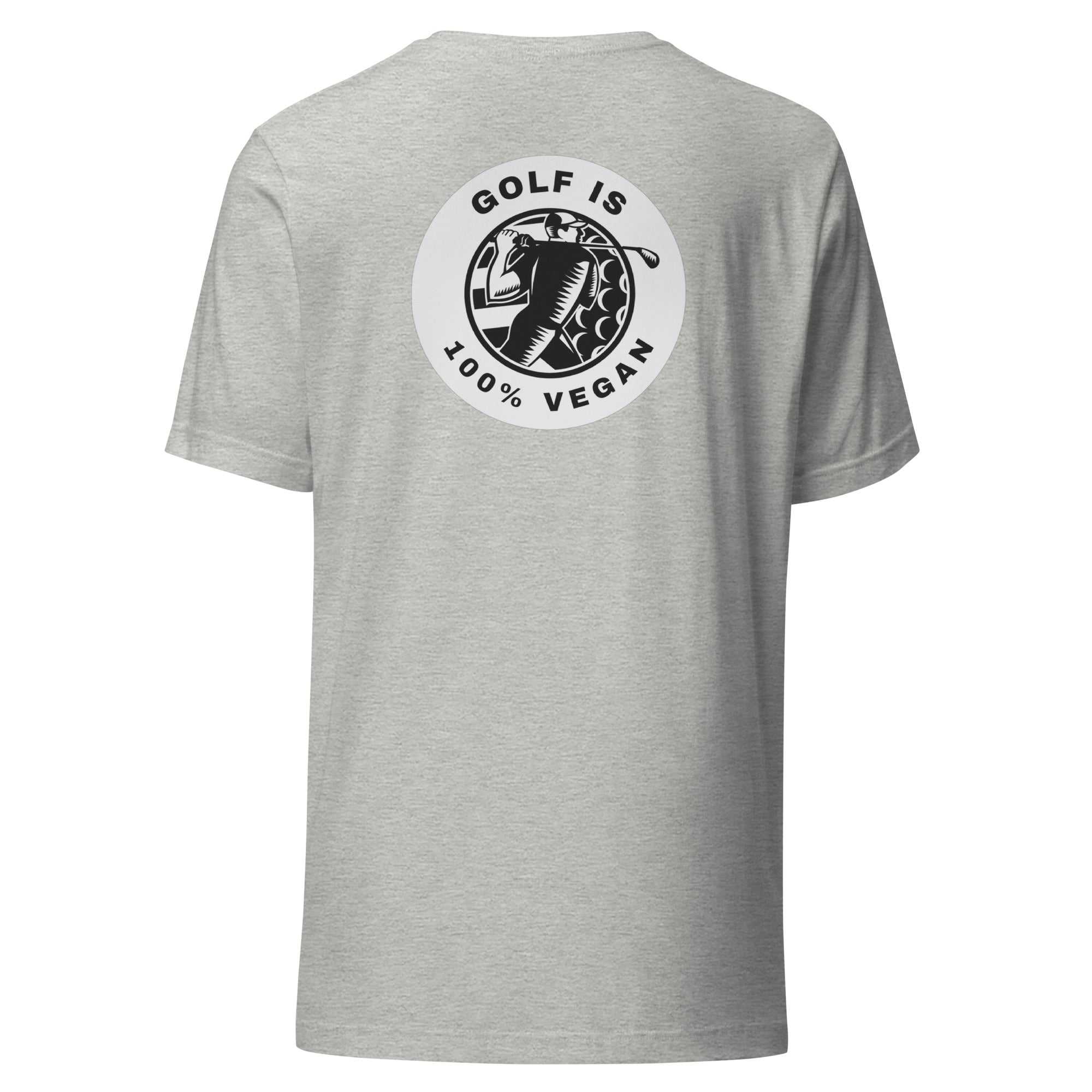 Unisex t-shirt "Golf is 100% Vegan"