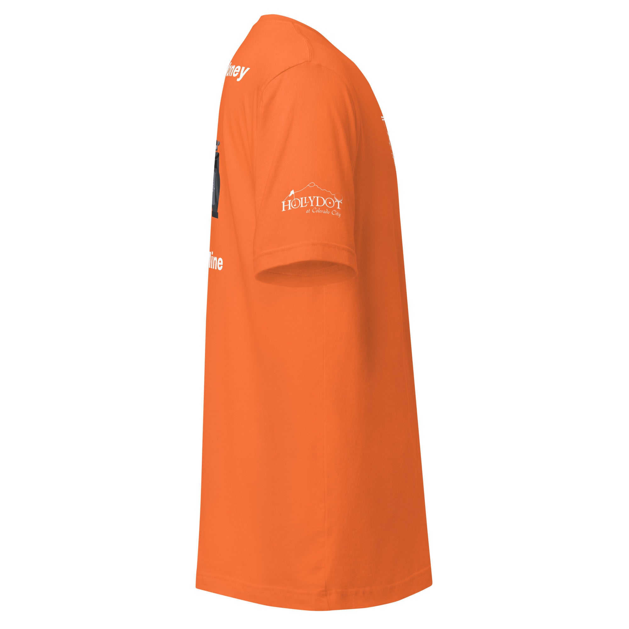 Unisex t-shirt “If I had your money I’d burn mine on the back”