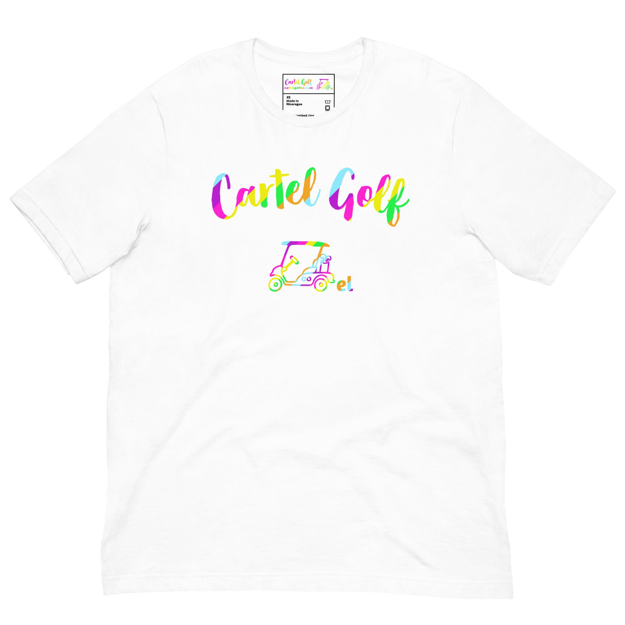 Unisex t-shirt "Cartel Golf Colorful"