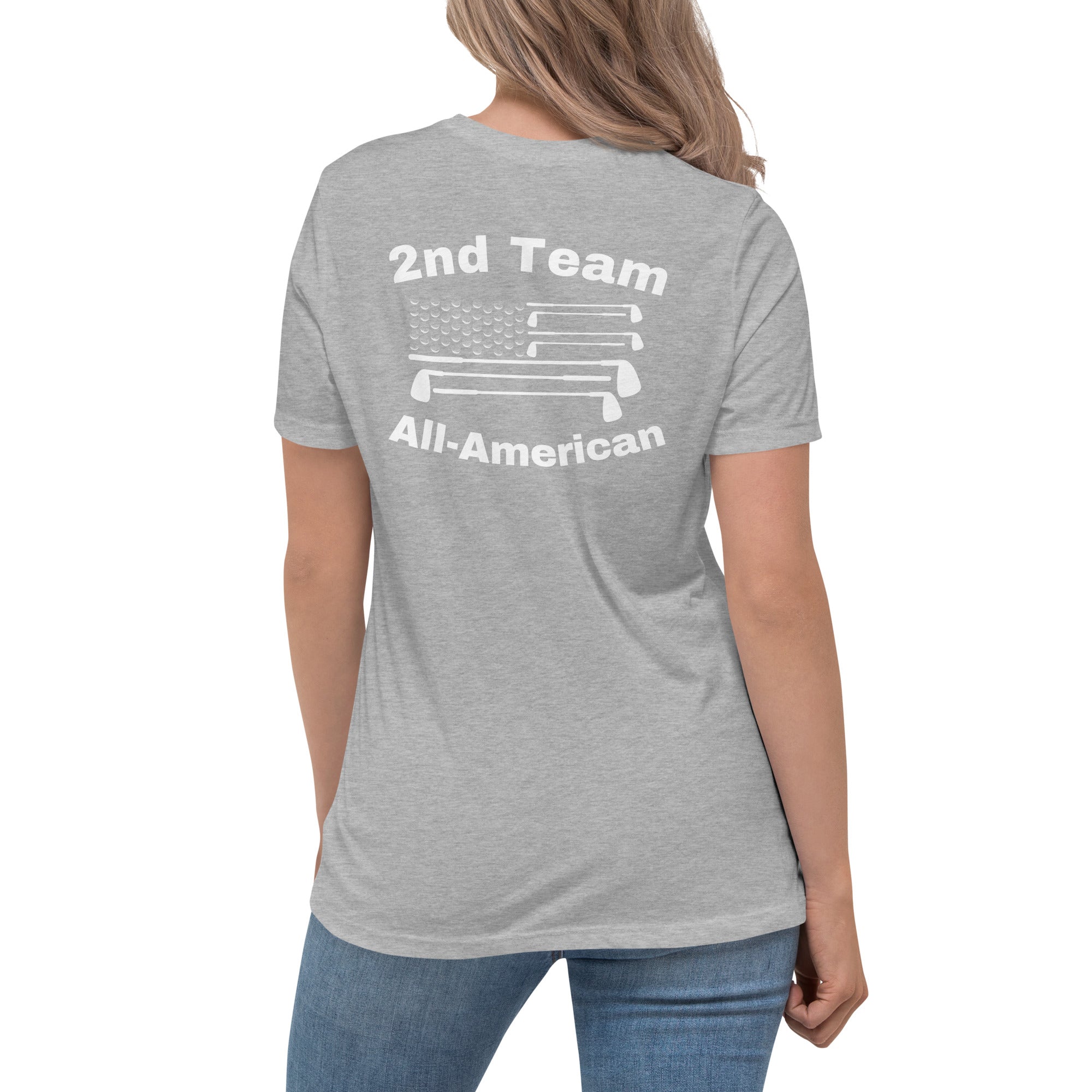 Women's Relaxed T-Shirt “2nd Team All-American”