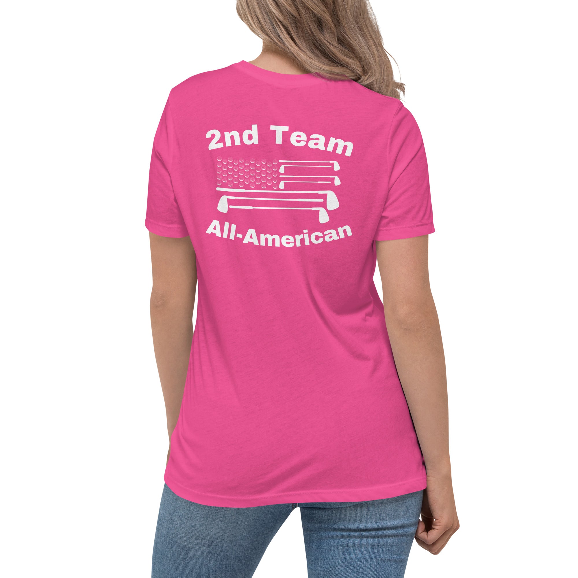 Women's Relaxed T-Shirt “2nd Team All-American”