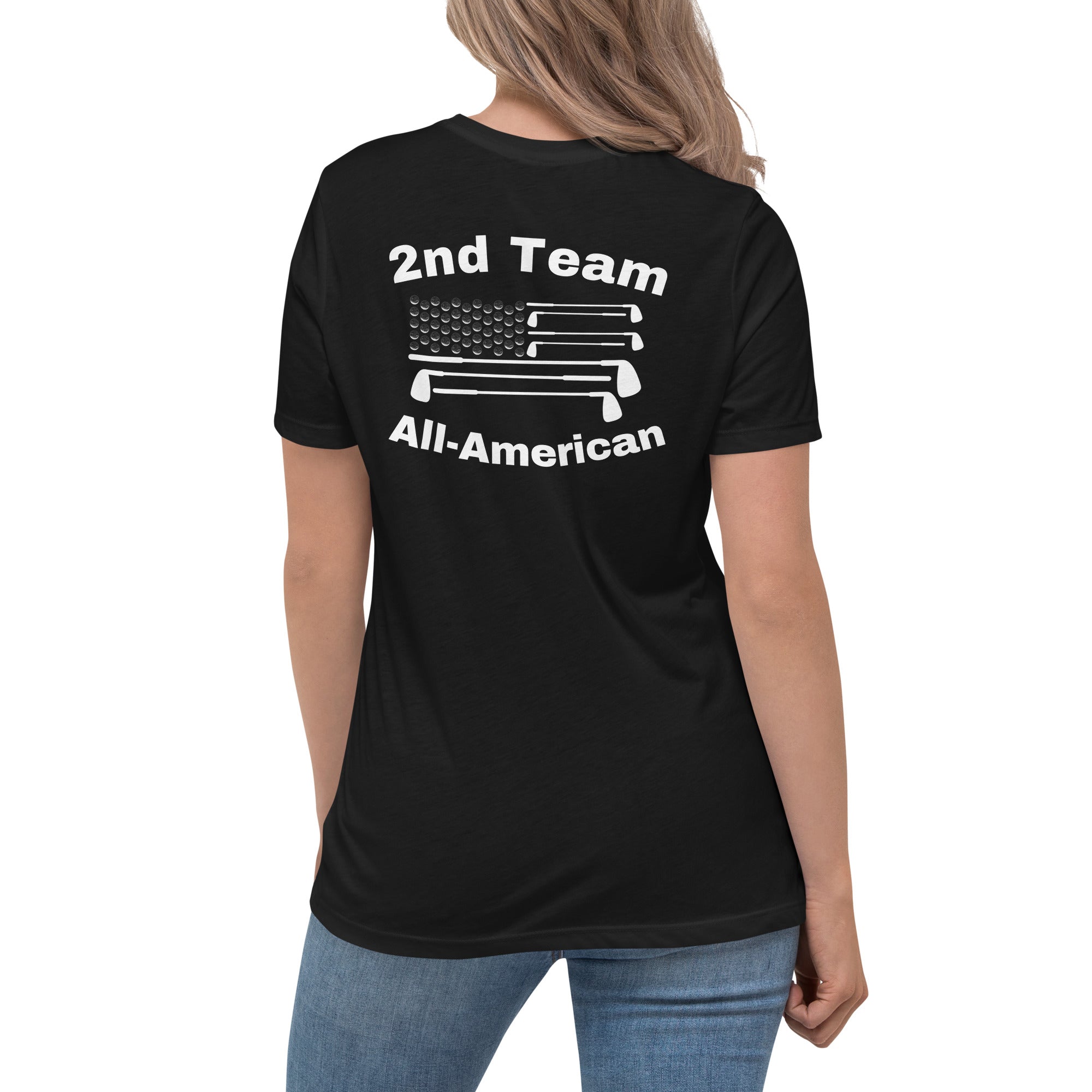 Women's Relaxed T-Shirt “2nd Team All-American”