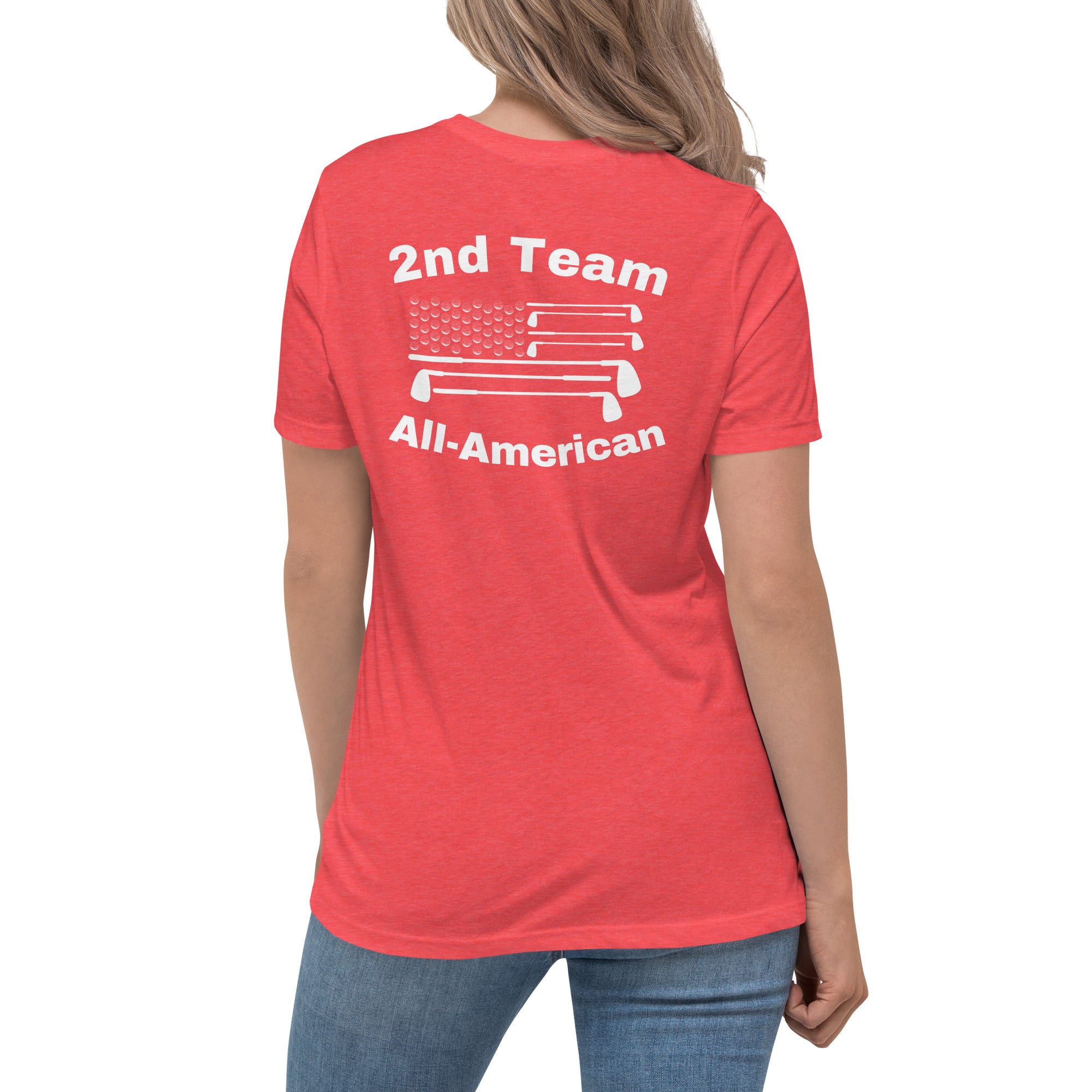 Women's Relaxed T-Shirt “2nd Team All-American”