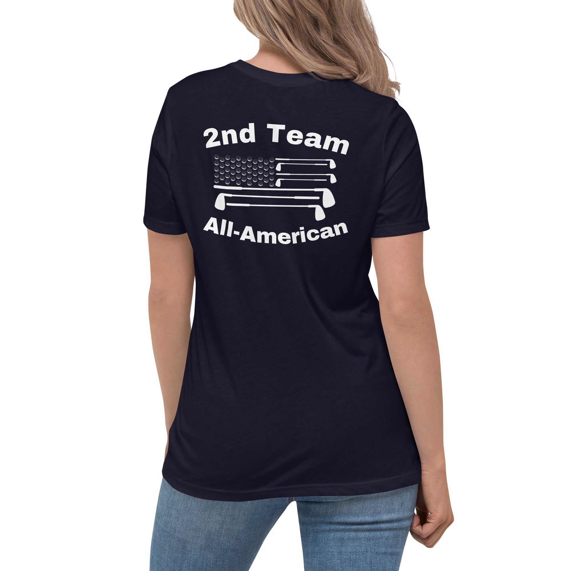 Women's Relaxed T-Shirt “2nd Team All-American”