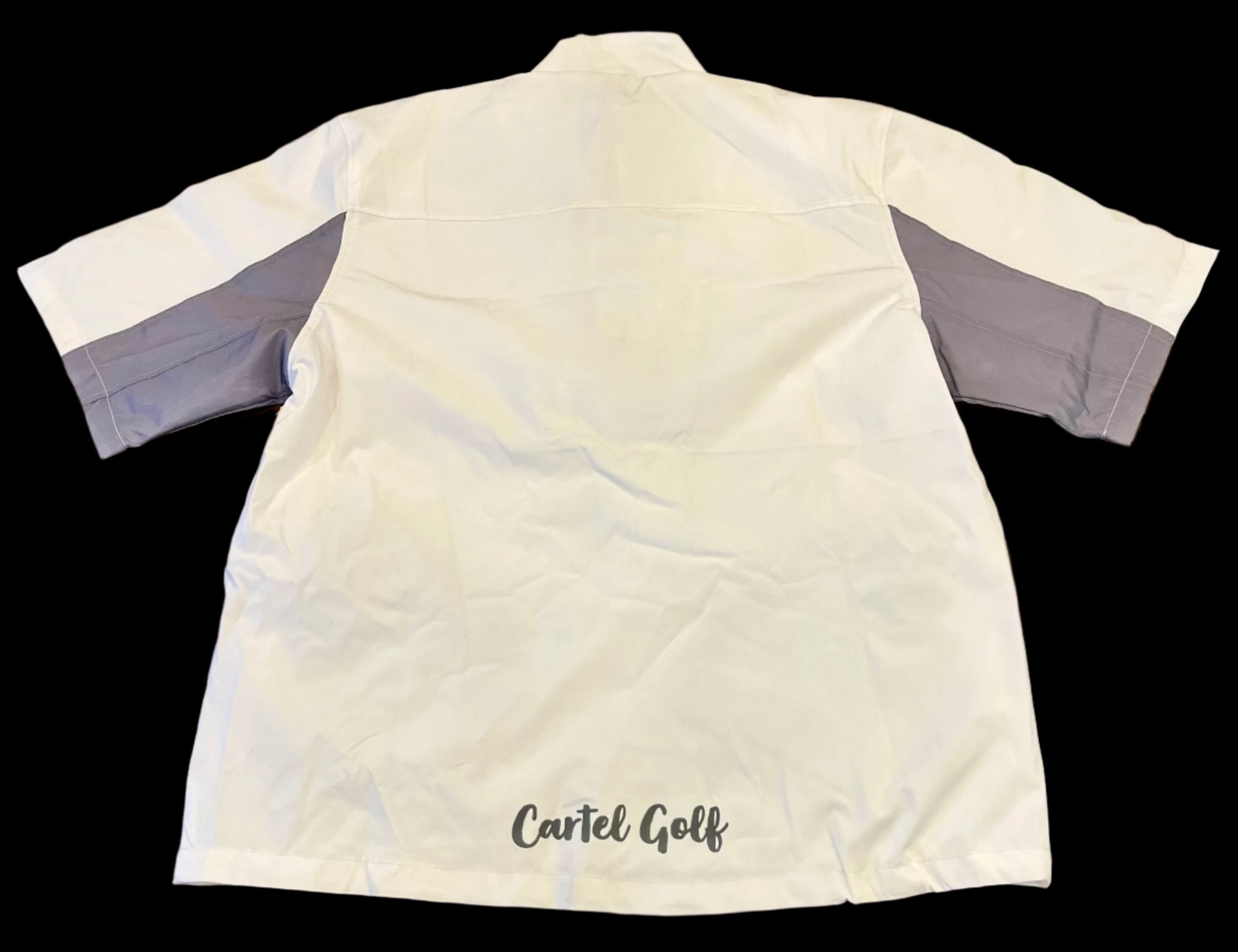 White 1/4" Zip SS Rain/Wind Jacket