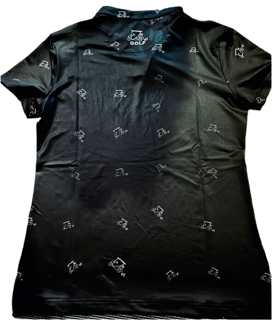 Cartel Golf's Signature Black Women's Polo