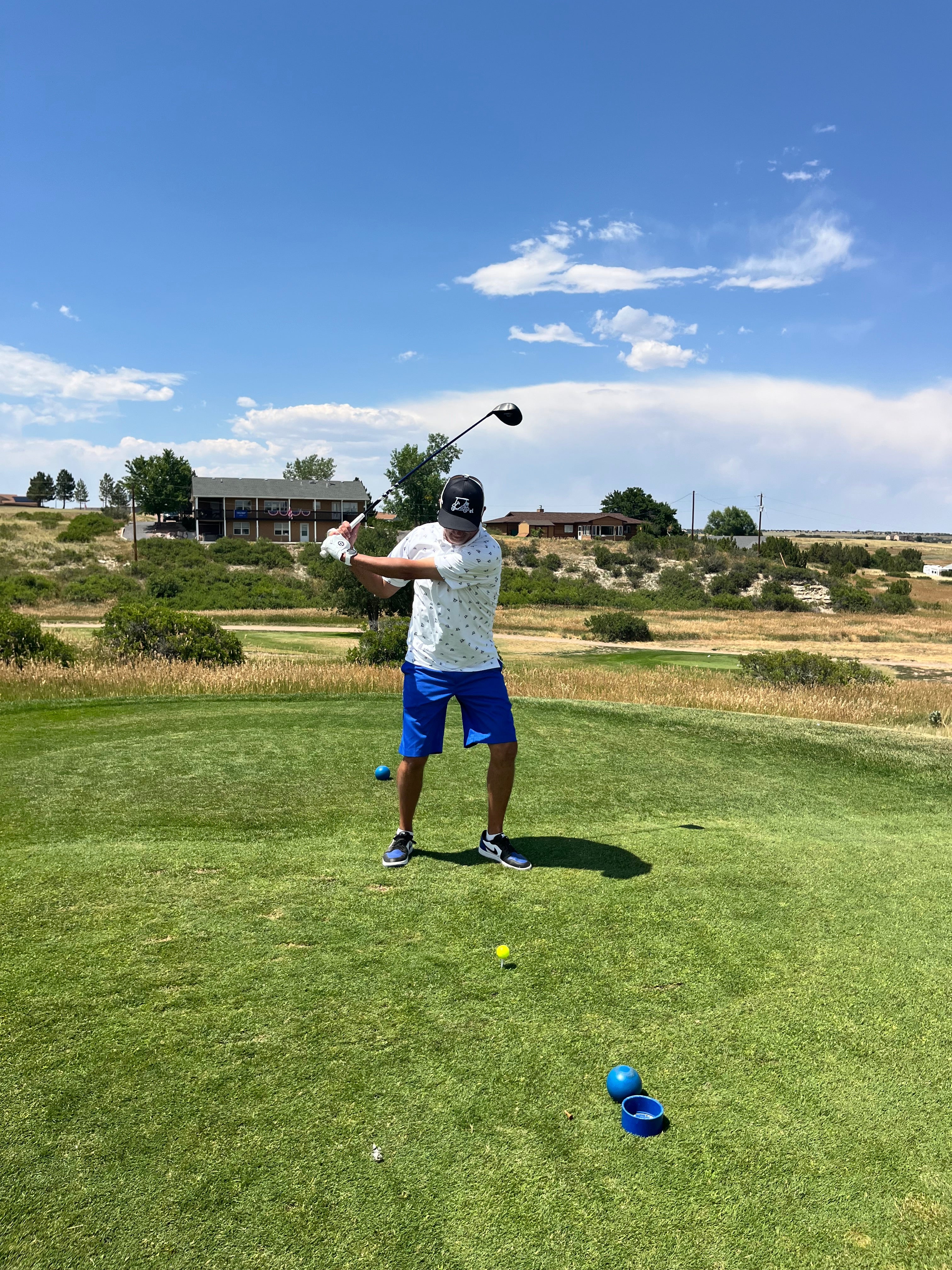 Cartel Golf's Signature White Polo