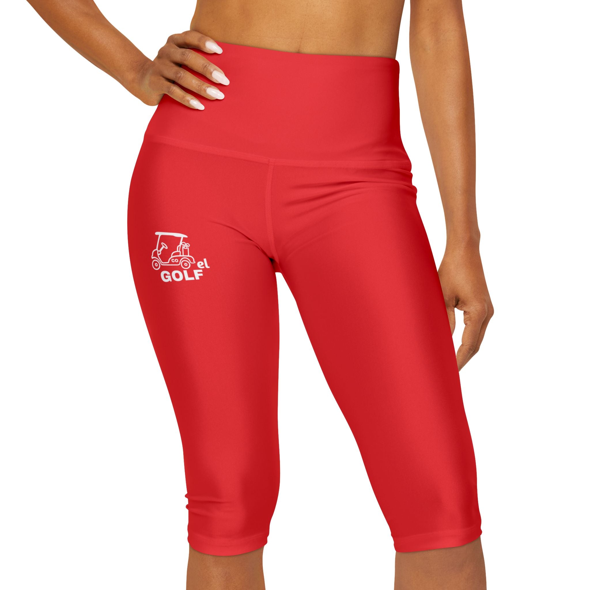 Capri Leggings "Cartel Golf" Red