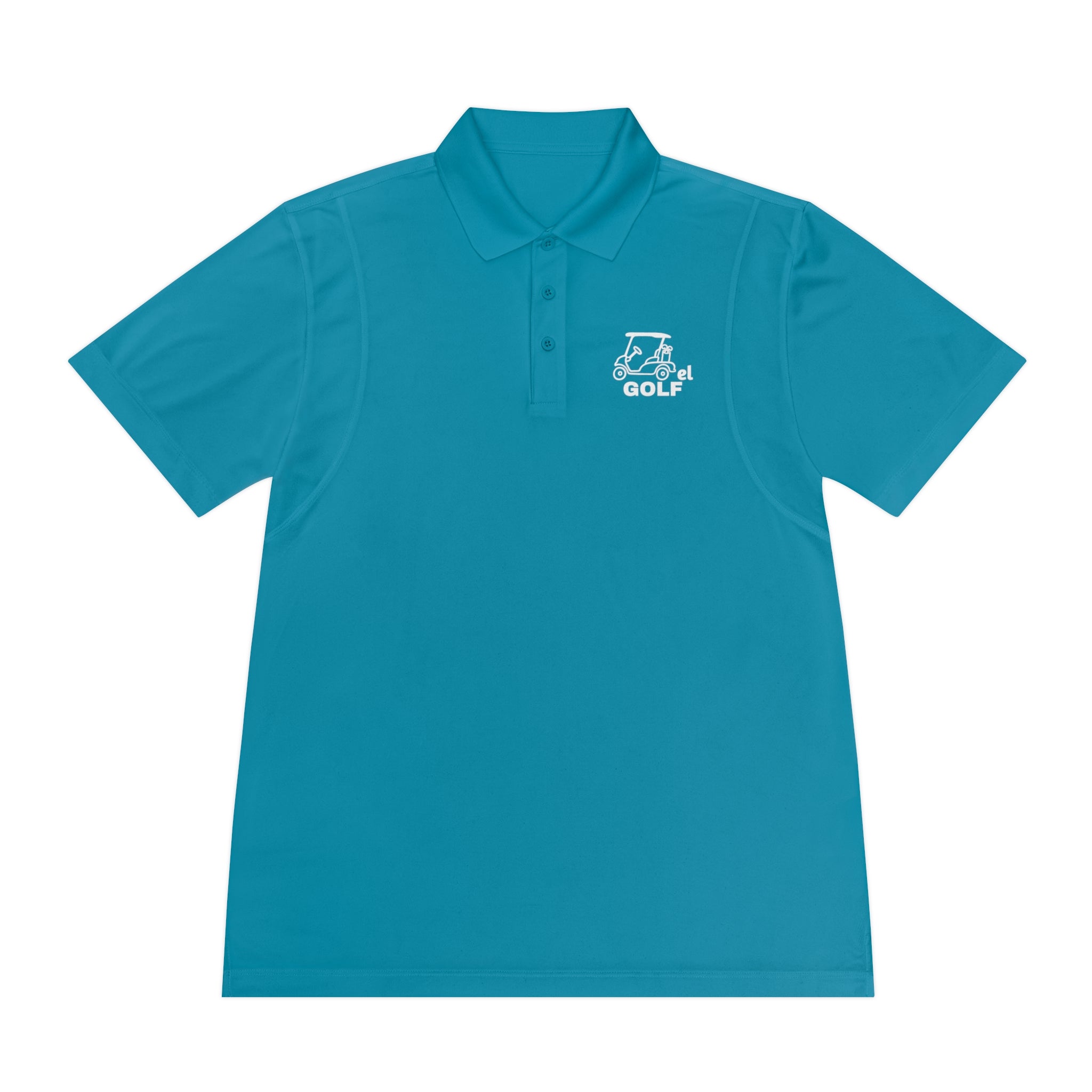 Men's Sport Polo Shirt "Don't Let My Golf Swing"