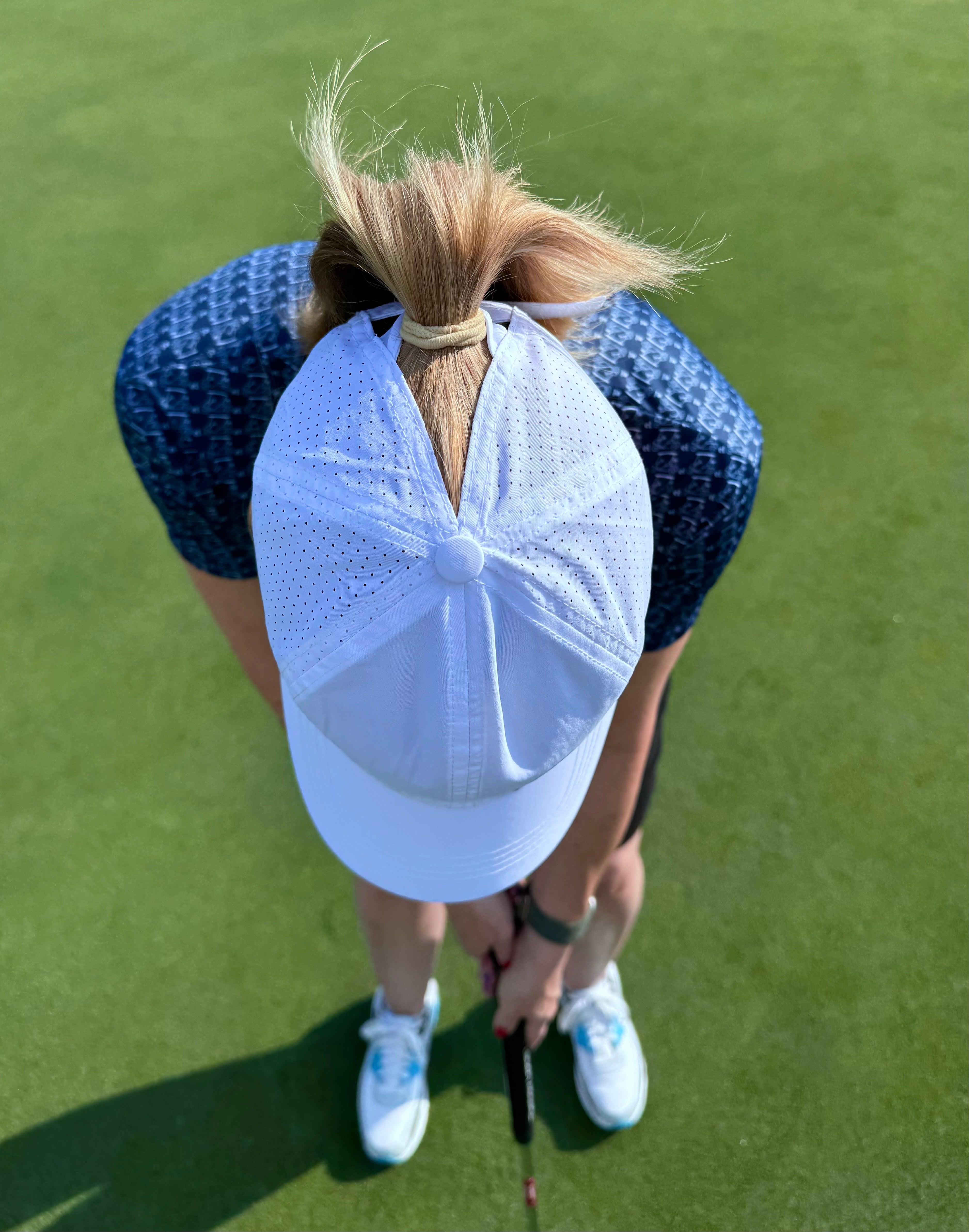 Ponytail Adjustable Hat