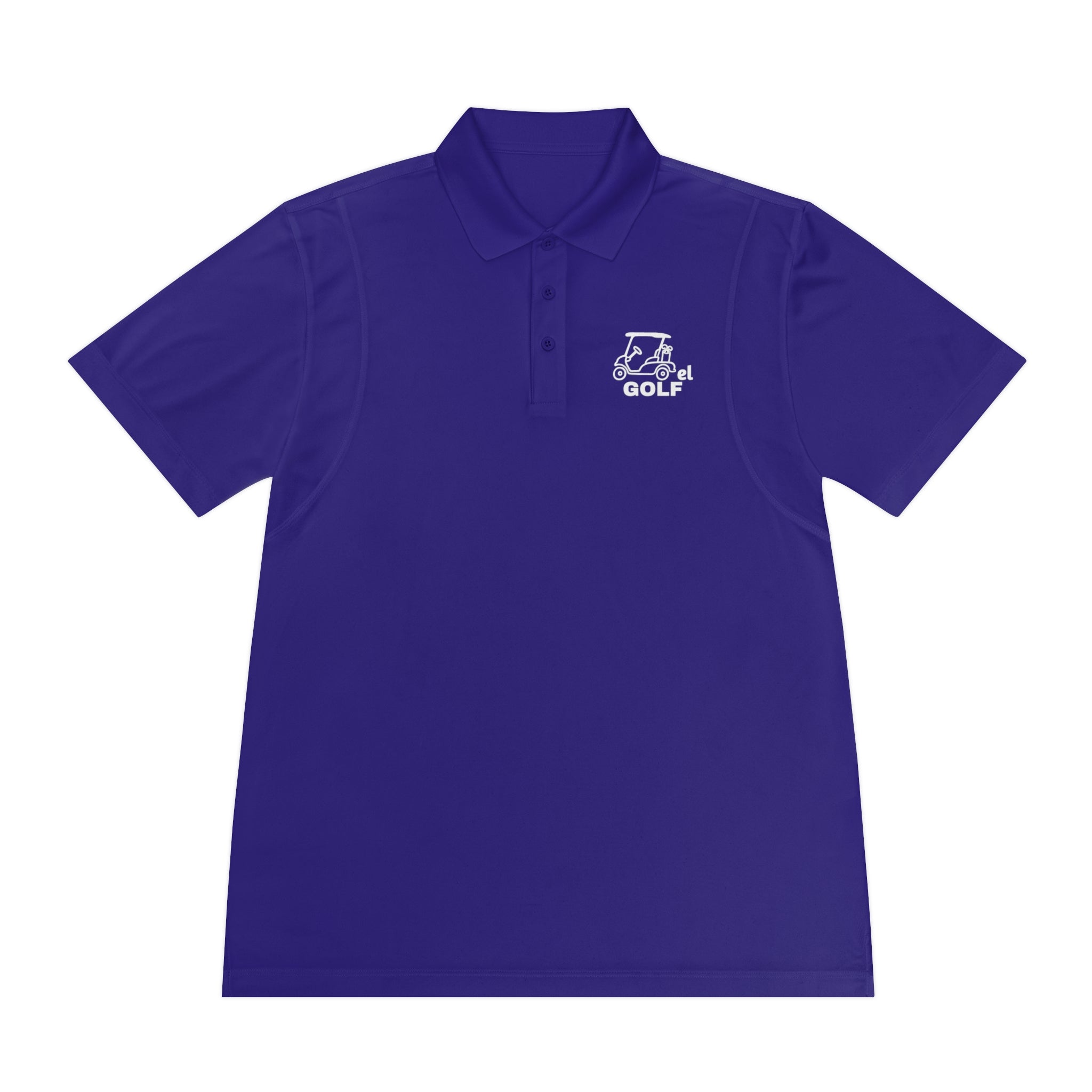 Men's Sport Polo Shirt "Don't Let My Golf Swing"