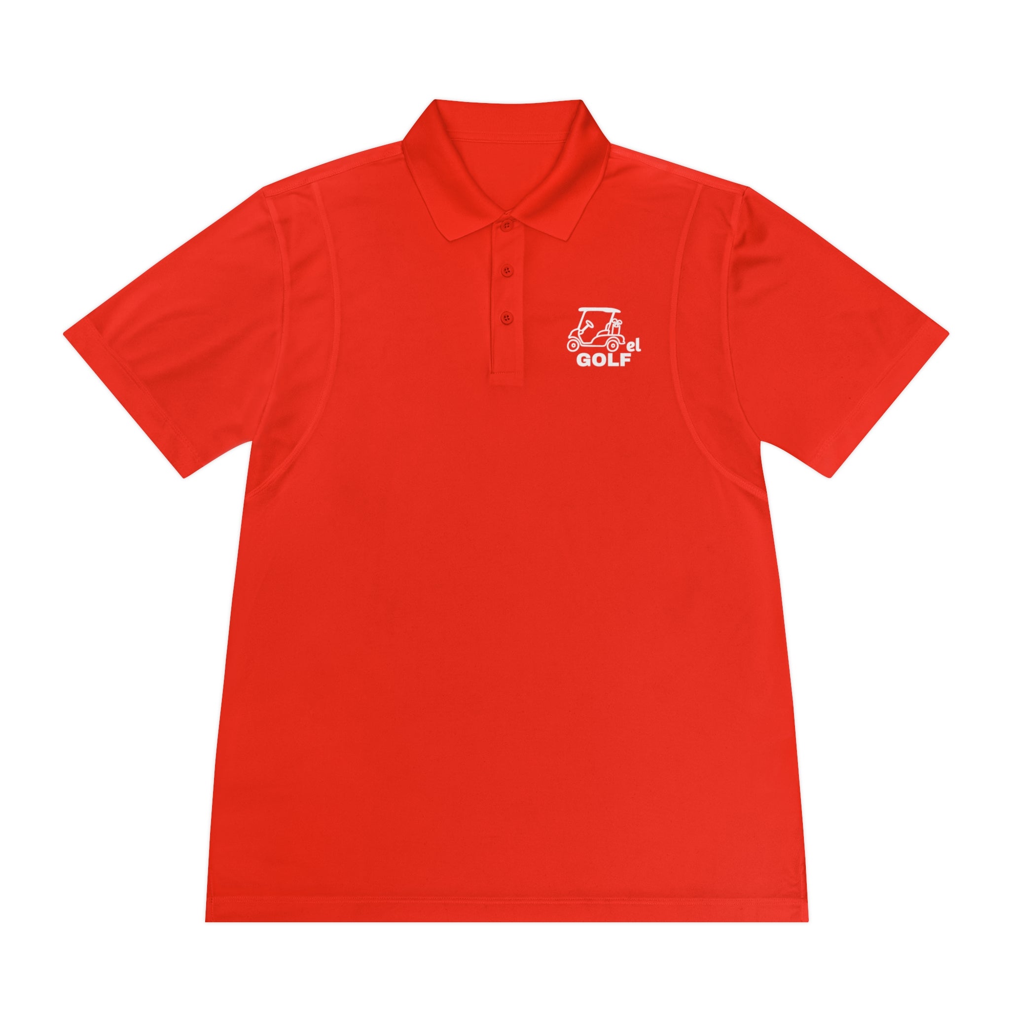 Men's Sport Polo Shirt "Don't Let My Golf Swing"