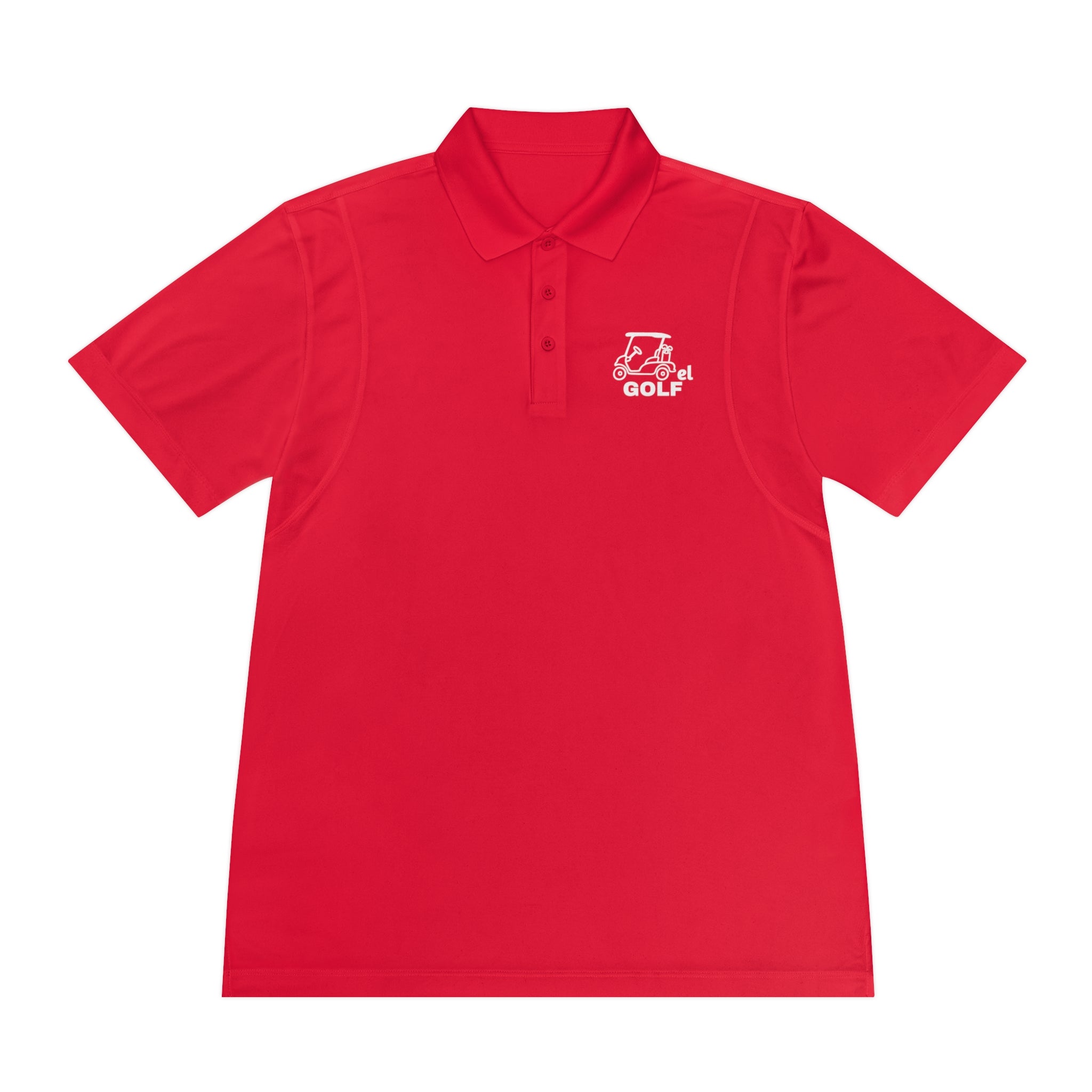 Men's Sport Polo Shirt "Don't Let My Golf Swing"