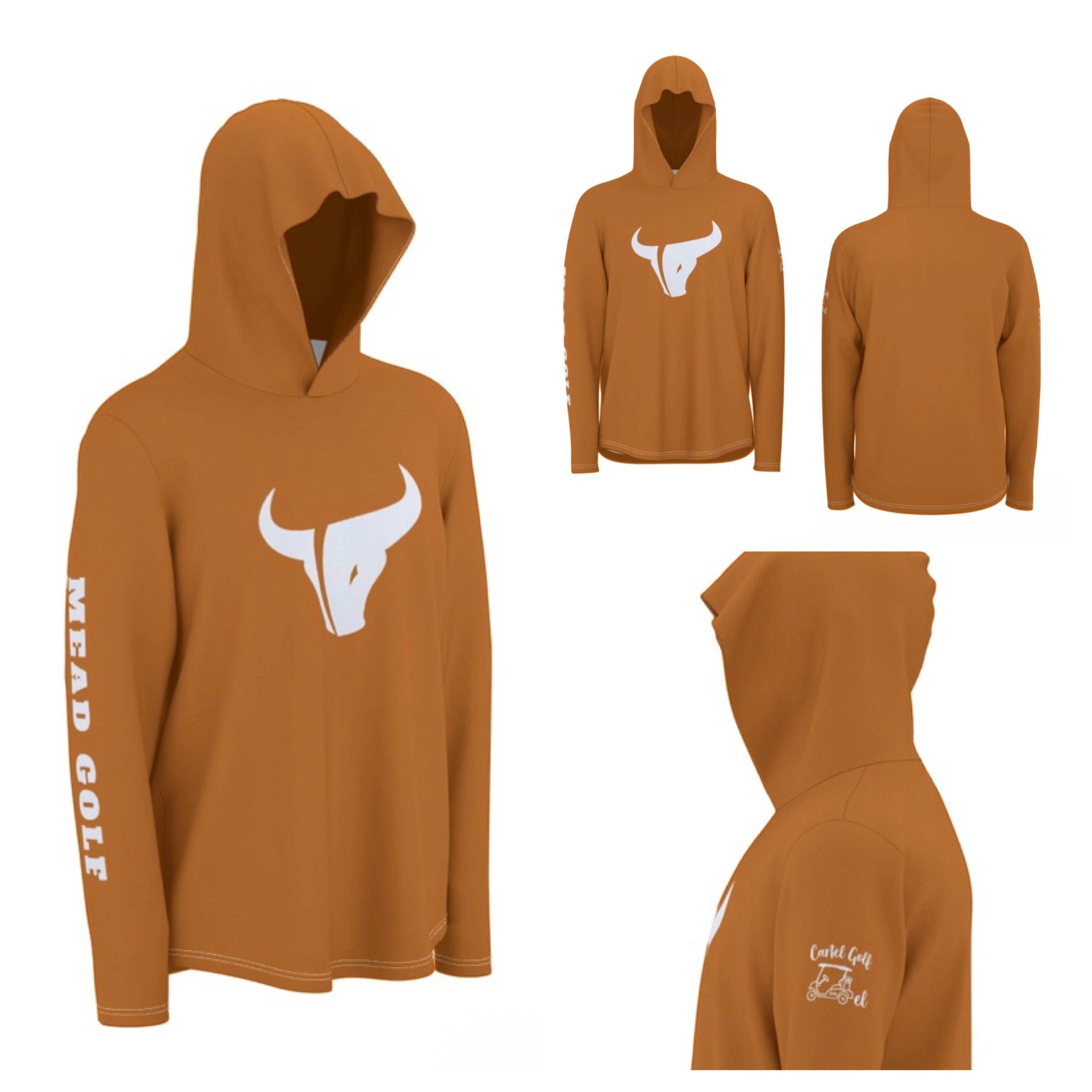 Custom Light Weight Hooded Shirt