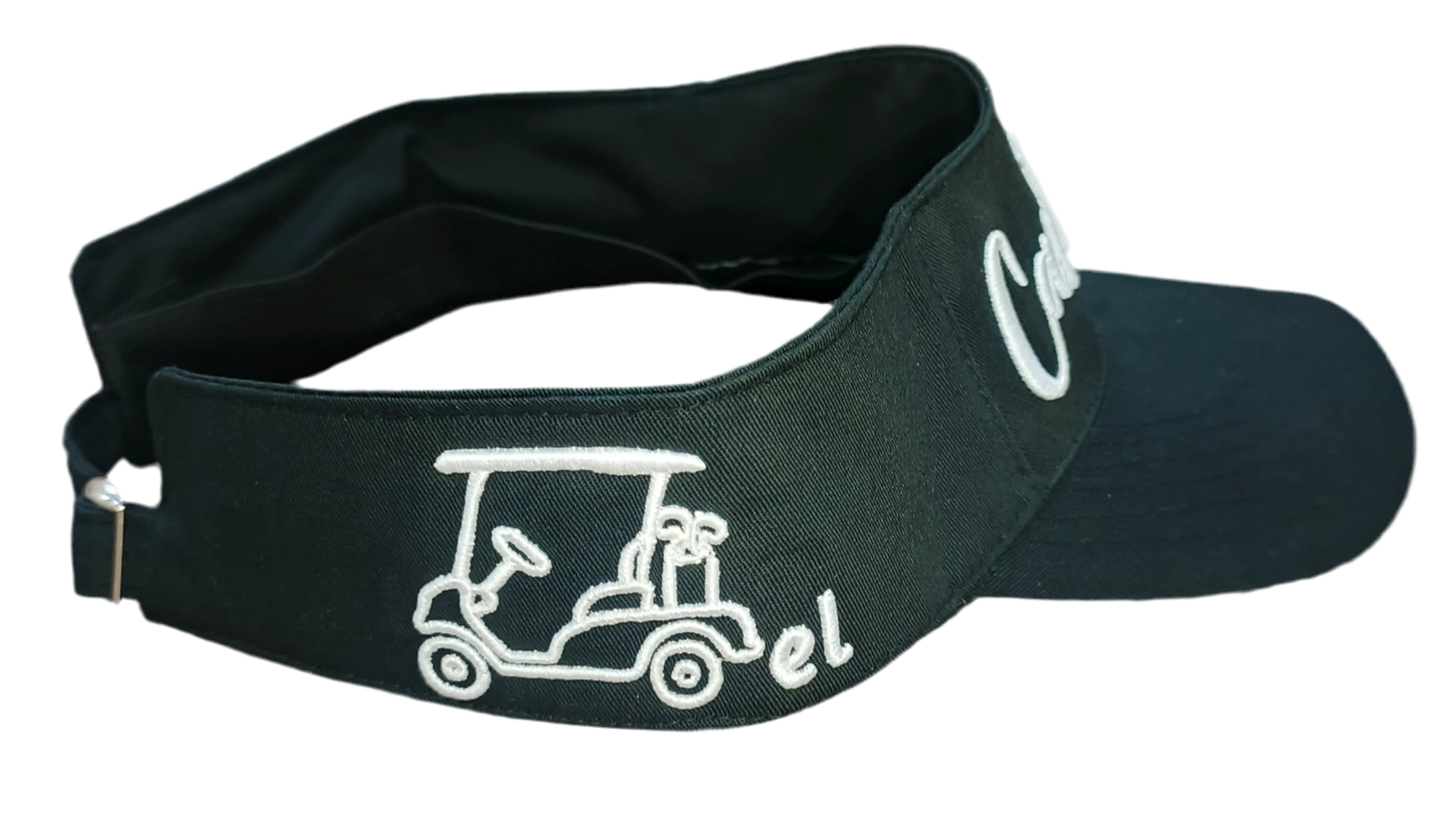 Black Visor "Cartel Golf"