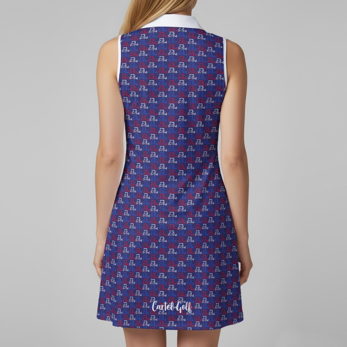 All-Over Print Women’s Sports Dress Set "USA"