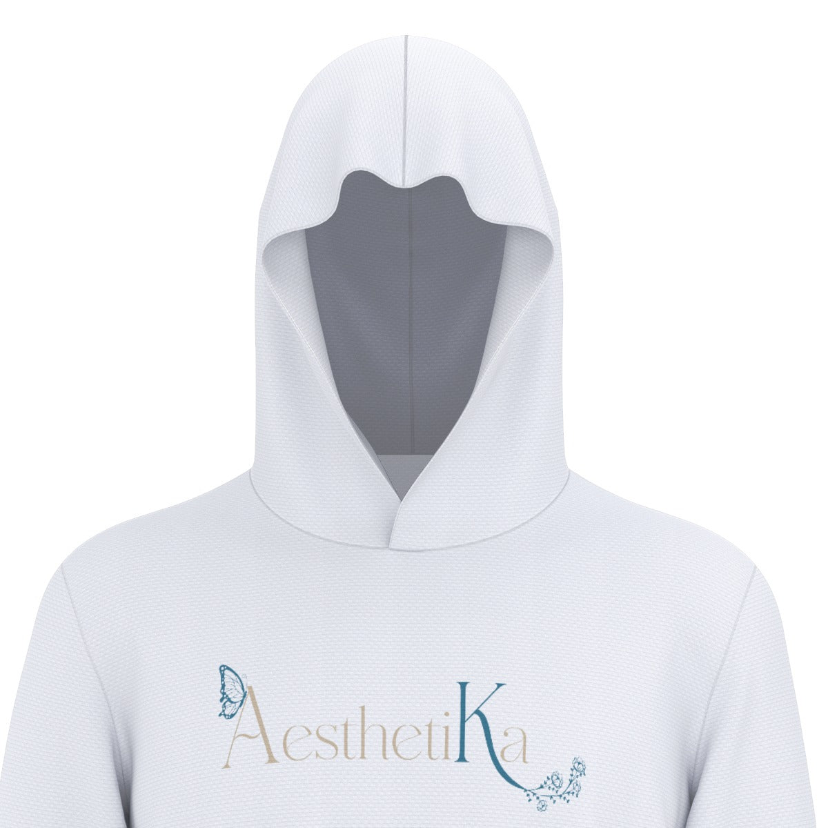 All-Over Print Unisex Sunscreen Sports Hoodie With Thumb Hole "Aesthetika"