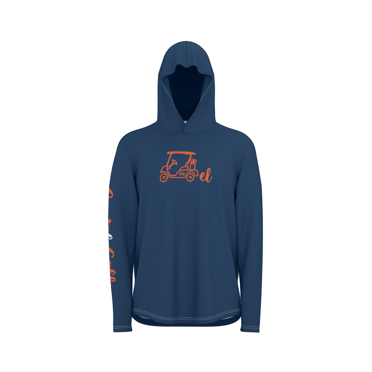 "Go Broncos" Sunscreen  Sports Hoodie With Thumb Holes