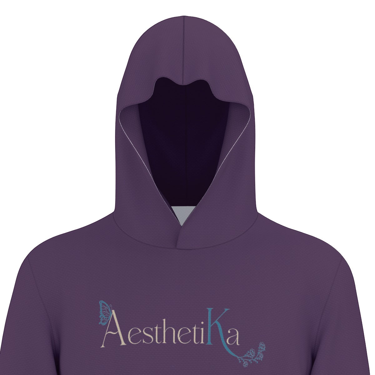 All-Over Print Unisex Sunscreen Sports Hoodie With Thumb Holes "Aesthetika"