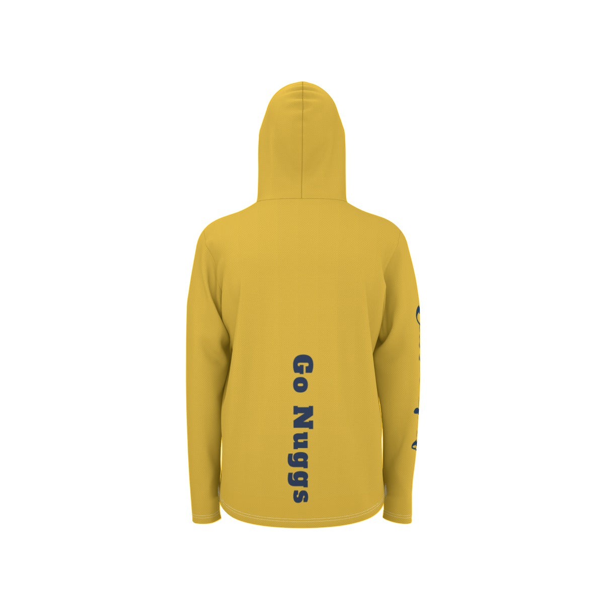 "Go Nuggs" All-Over Print Men's Sunscreen  Sports Hoodie With Thumb Holes