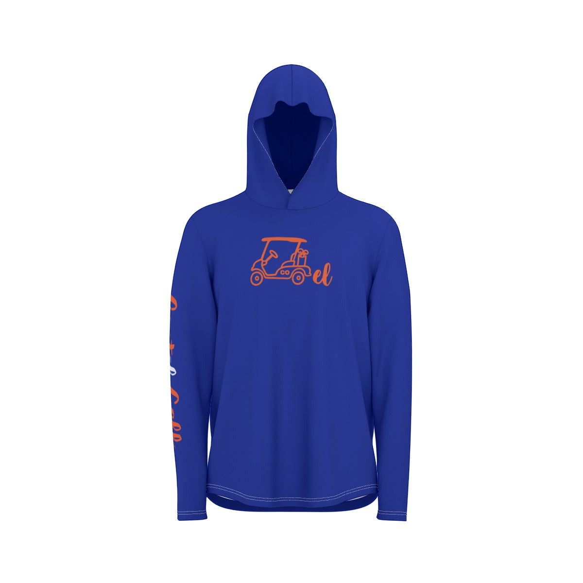 "Go Broncos" Sunscreen  Sports Hoodie With Thumb Holes