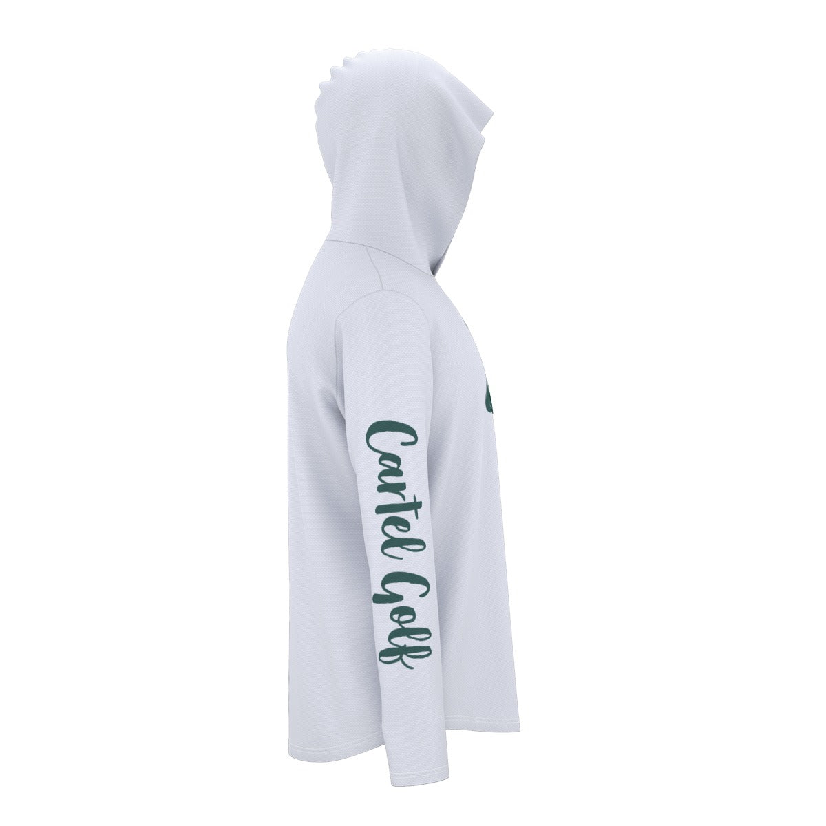 "Go Sparty" All-Over Print Men's Sunscreen  Sports Hoodie With Thumb Holes