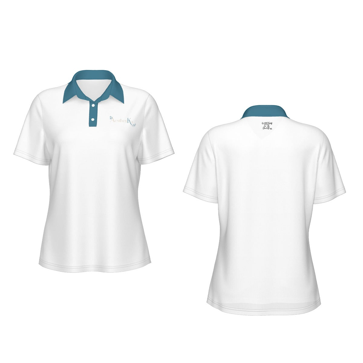 All-Over Print Women's Sports Polo Shirt