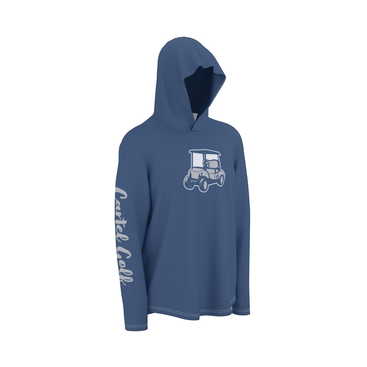 "CSM Go Diggers" All-Over Print Men's Sunscreen  Sports Hoodie With Thumb Holes