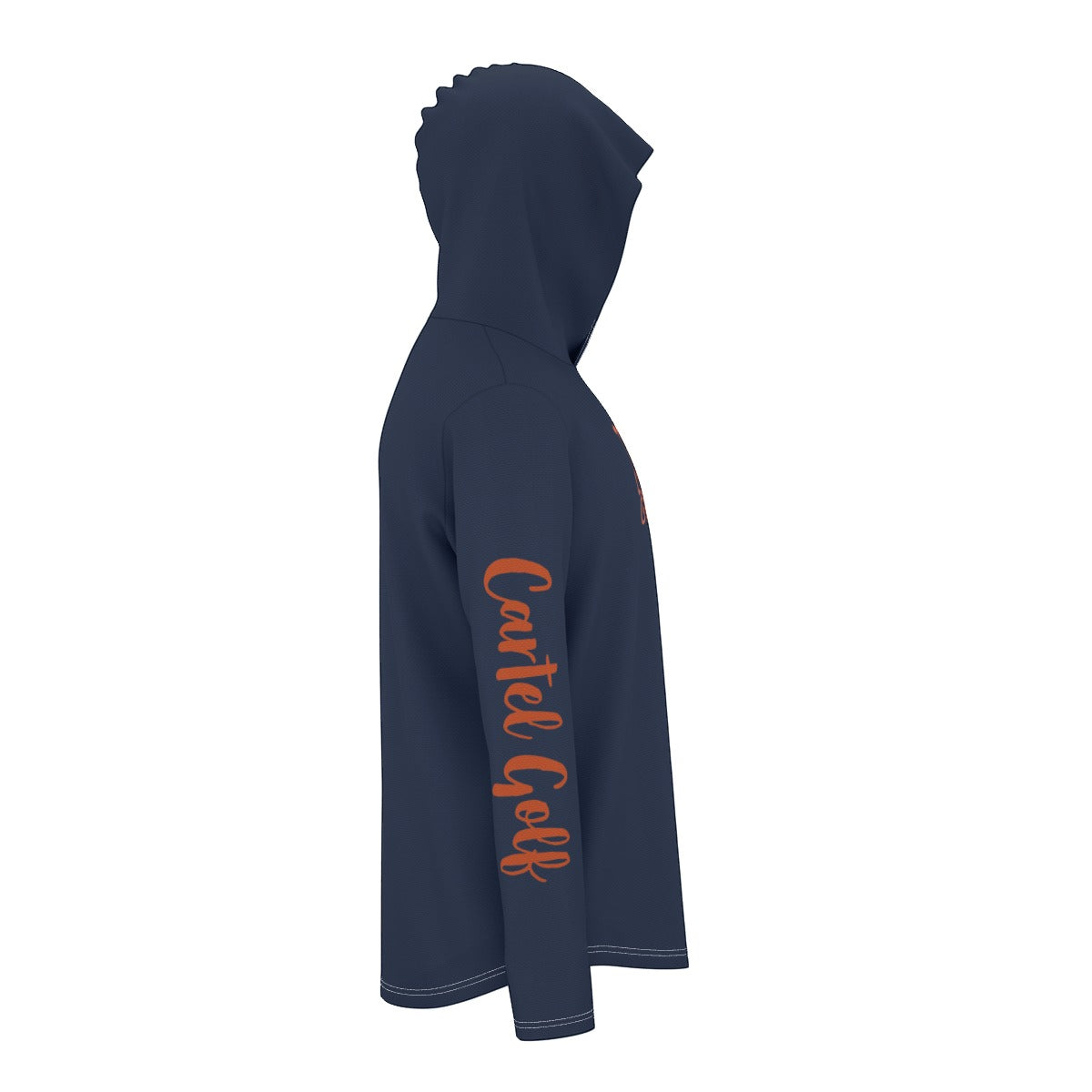 All-Over Print Men's Sunscreen  Sports Hoodie With Thumb Holes "Bear Down"