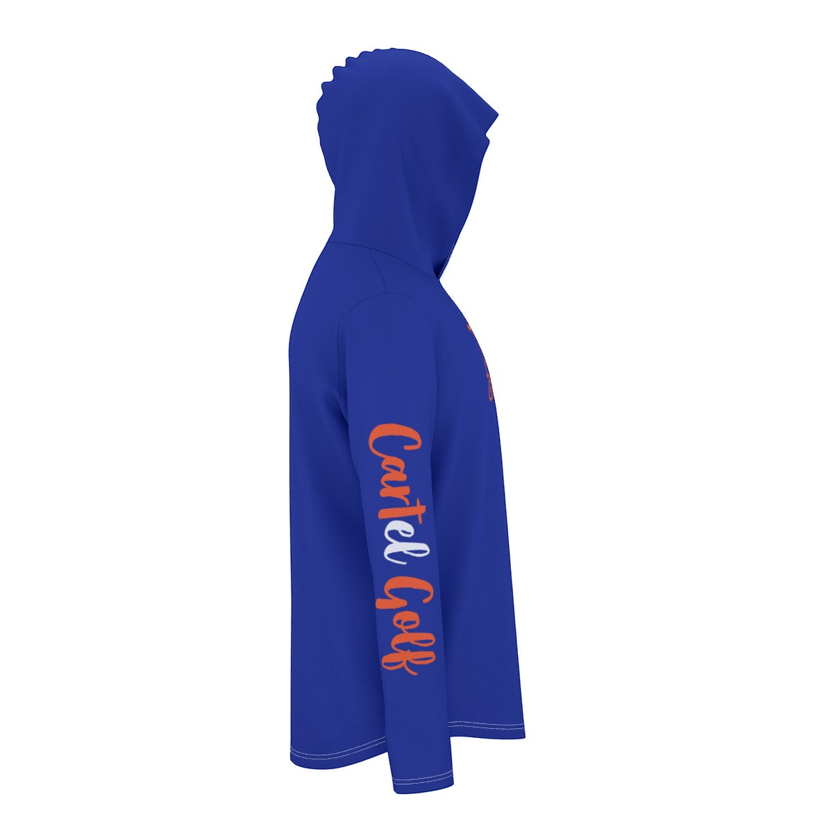 "Go Broncos" Sunscreen  Sports Hoodie With Thumb Holes