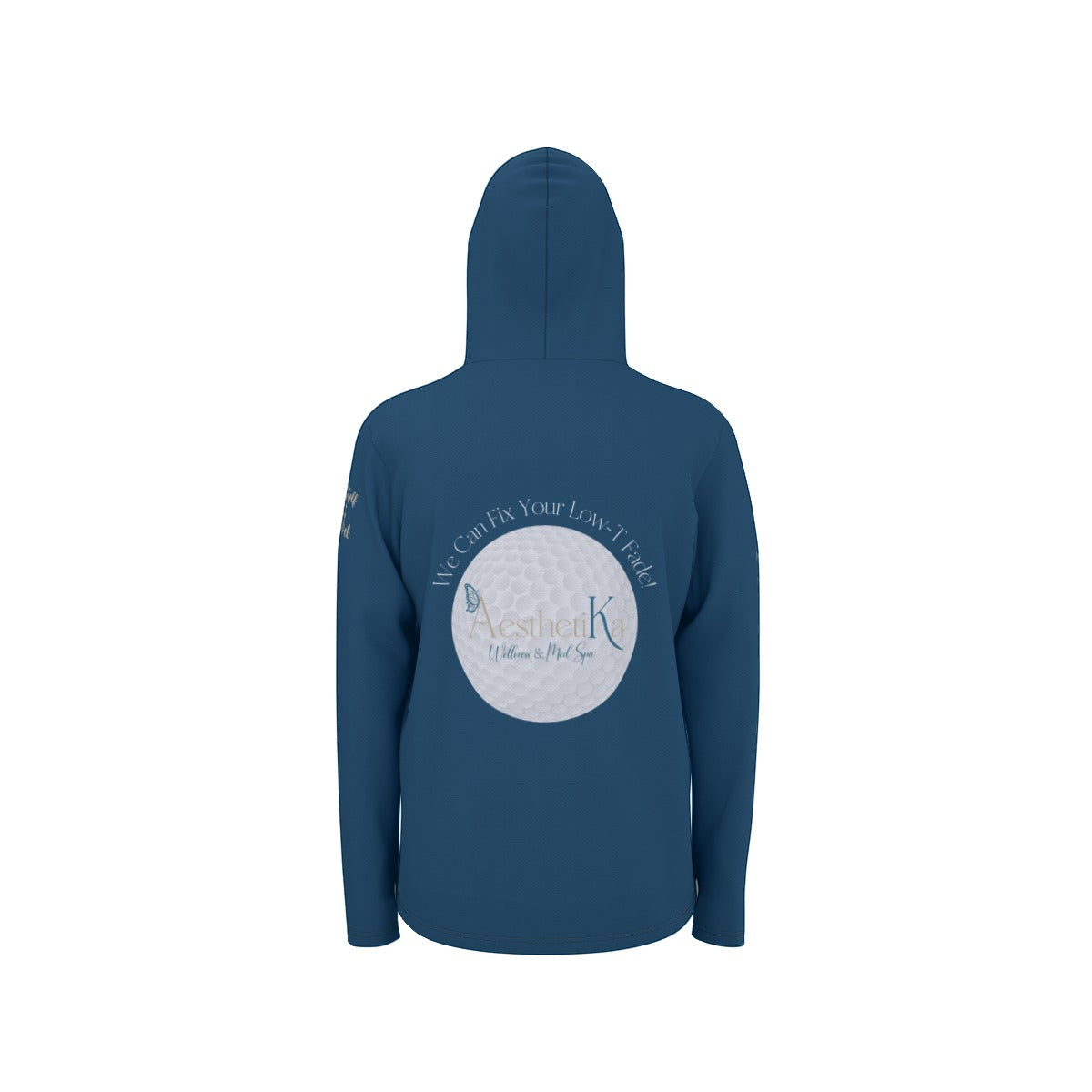 All-Over Print Sunscreen  Sports Hoodie With Thumb Holes