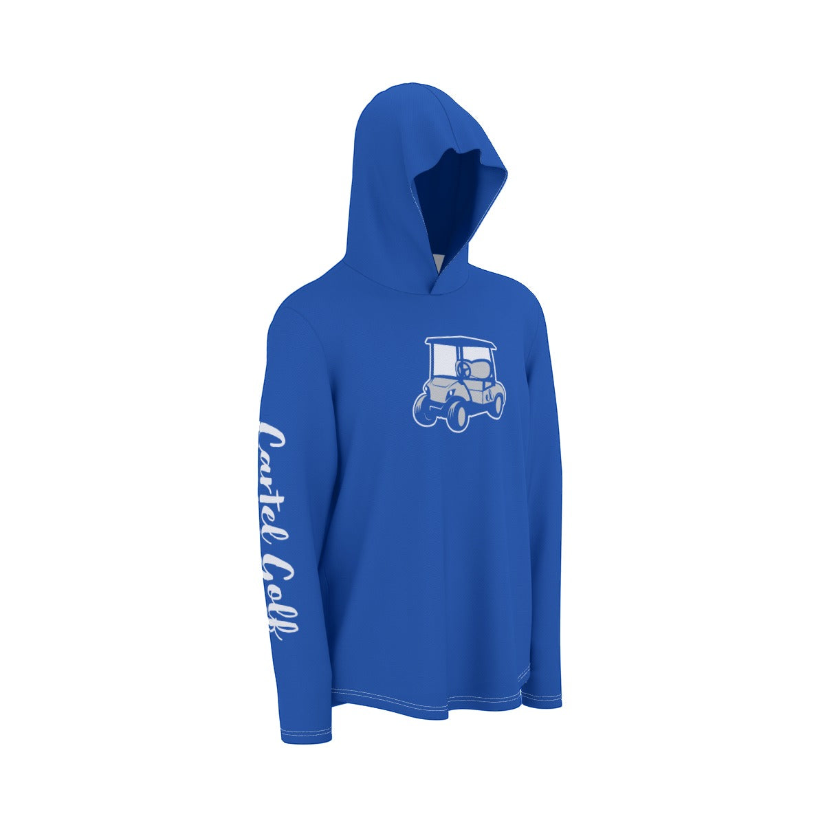 "Go Billikens" All-Over Print Men's Sunscreen  Sports Hoodie With Thumb Holes