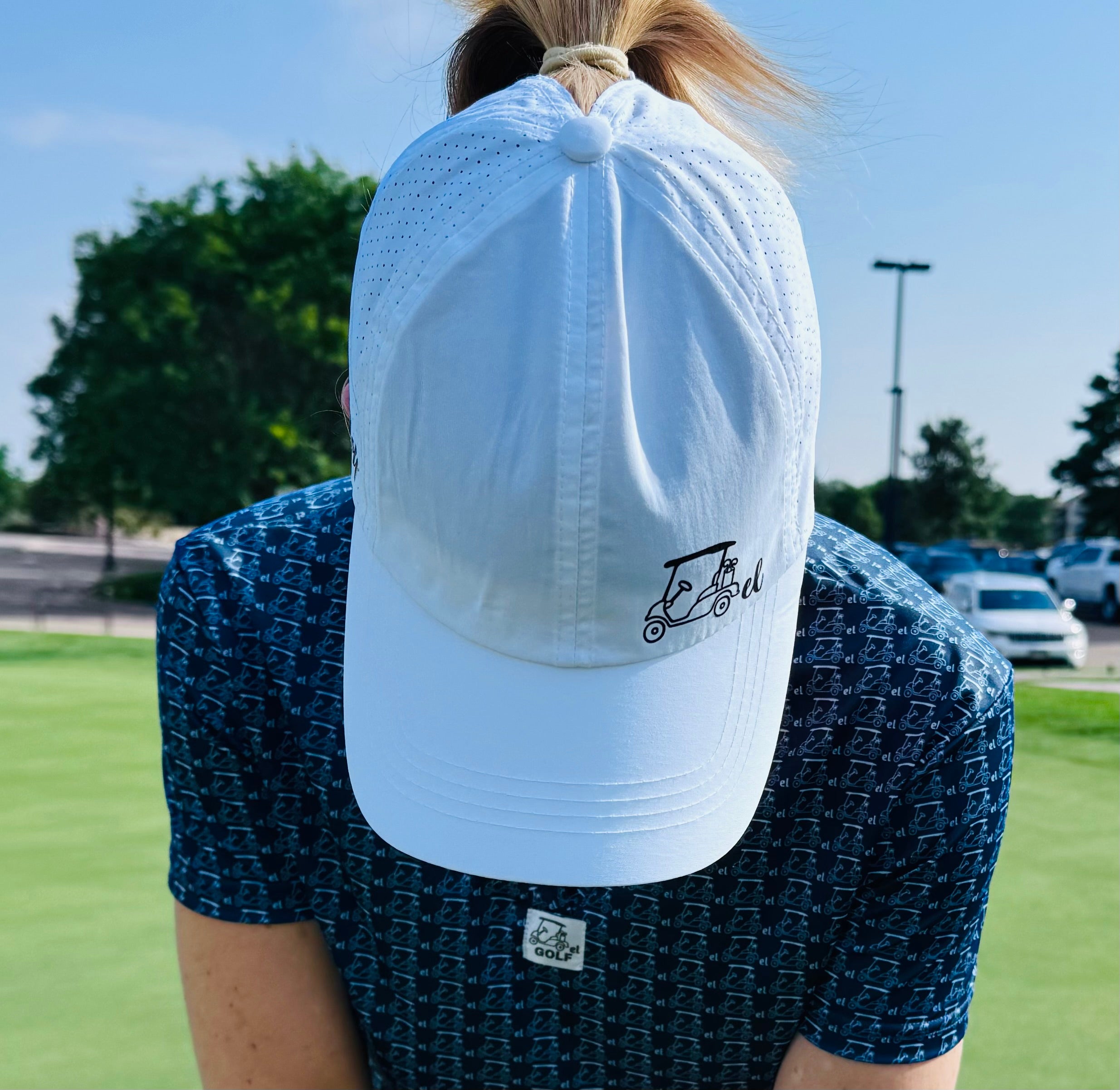 Ponytail Adjustable Hat