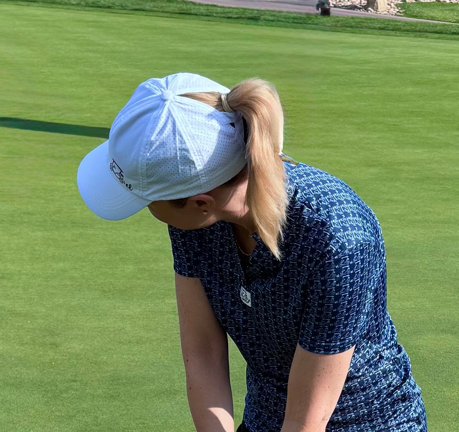 Ponytail Adjustable Hat