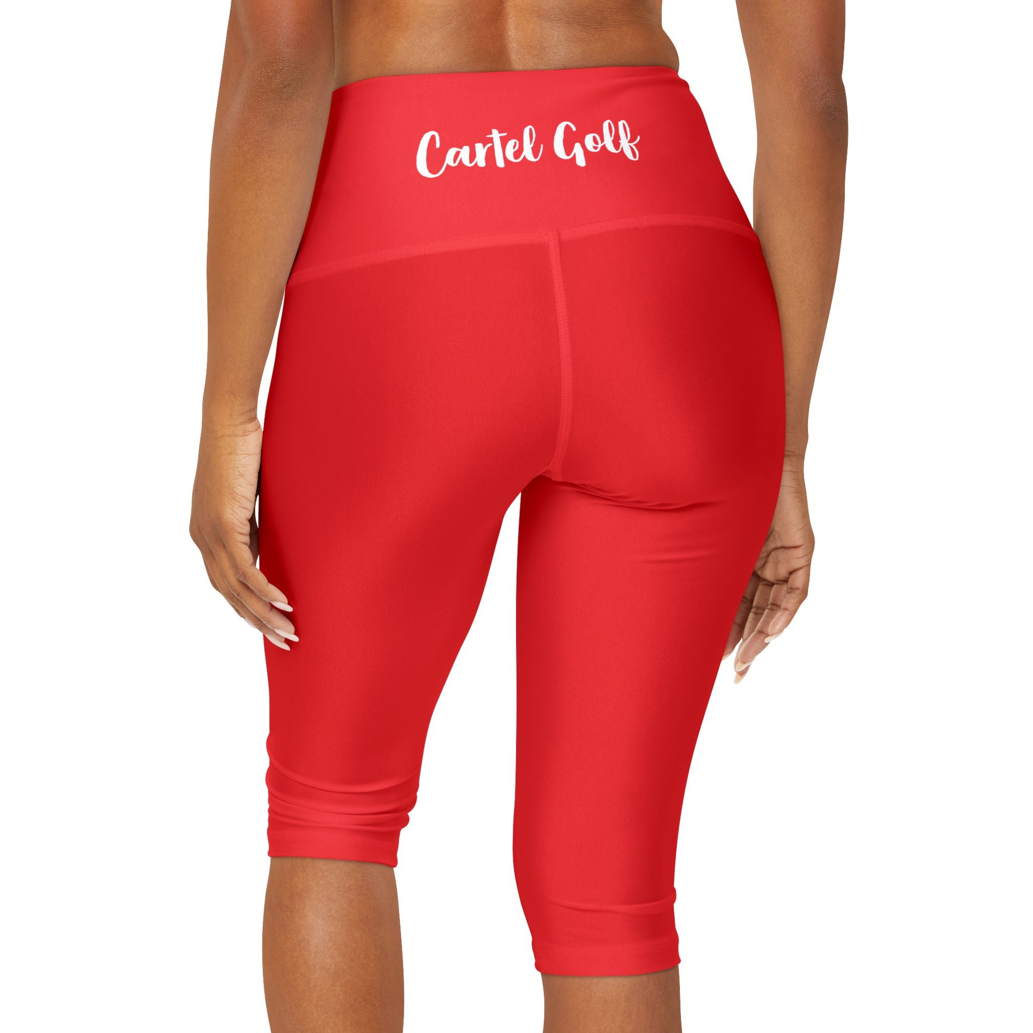 Capri Leggings "Cartel Golf" Red