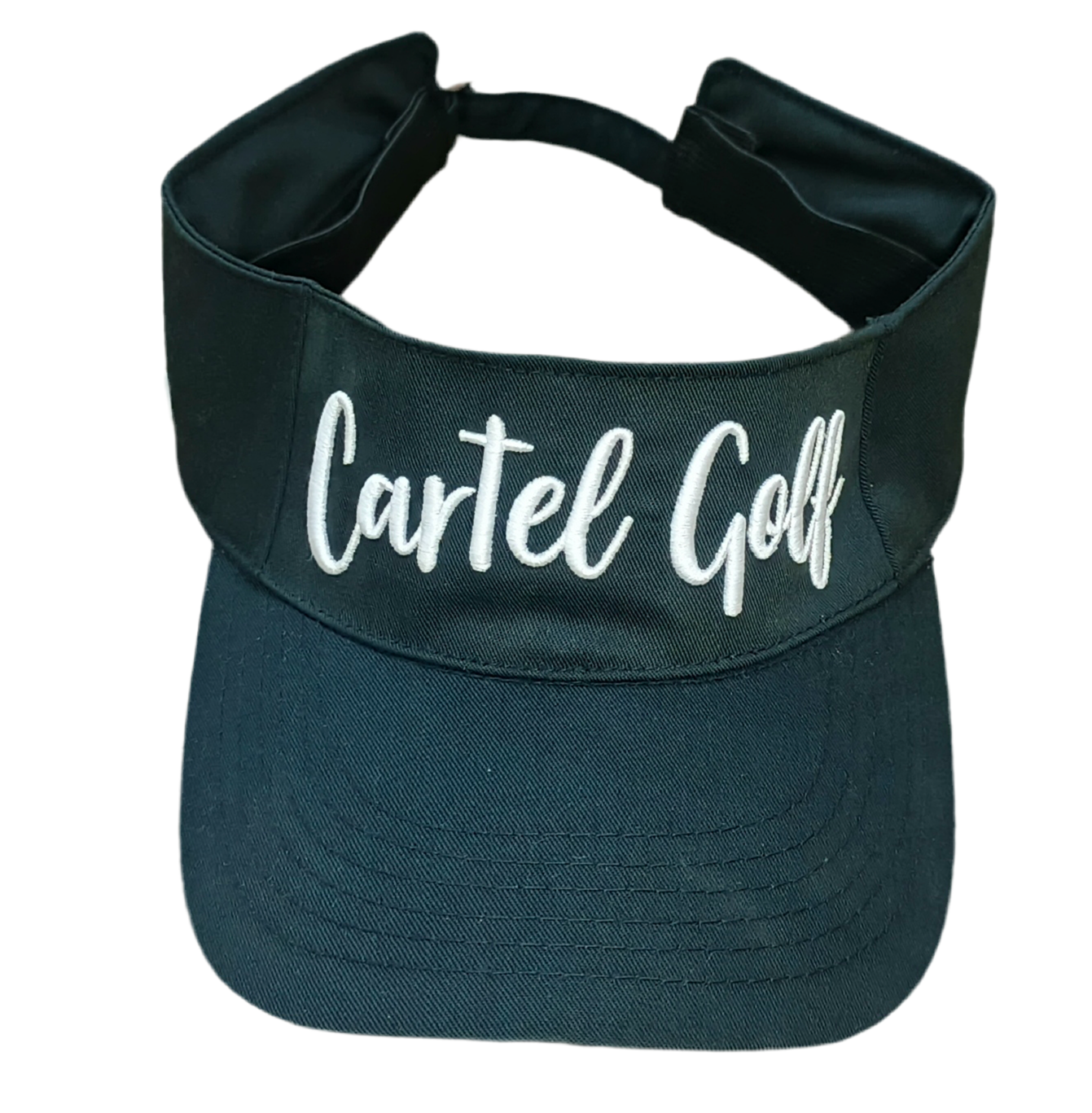 Black Visor "Cartel Golf"