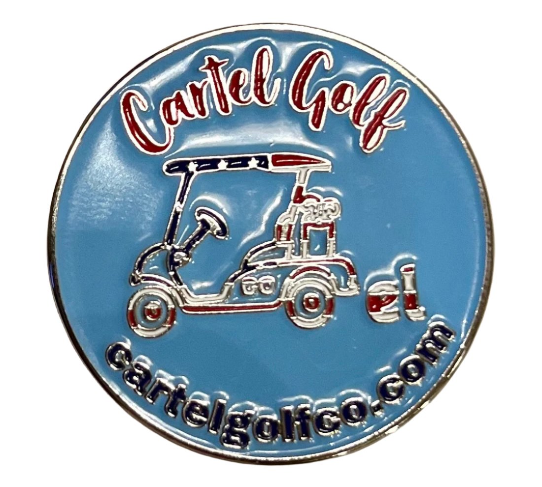 Cartel Golf American Themed Ball Marker