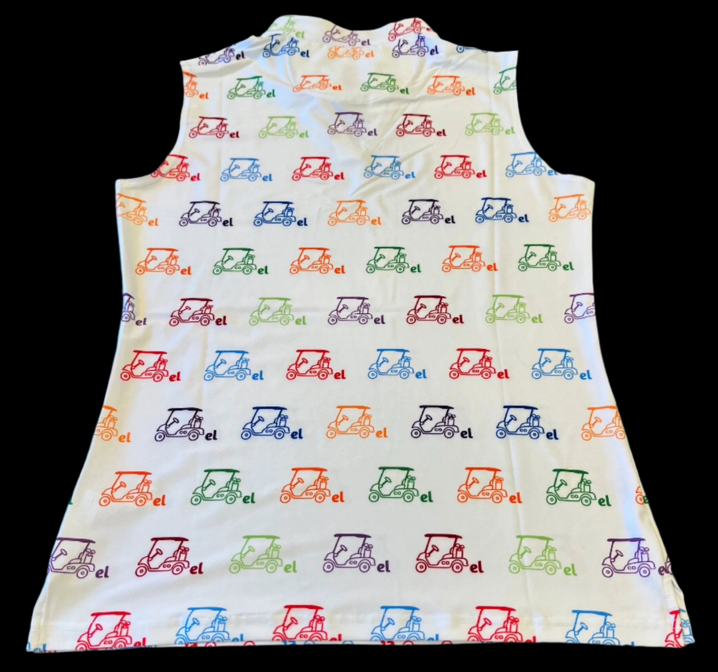 Cartel Golf's Women's Colorful Sleeveless Polo