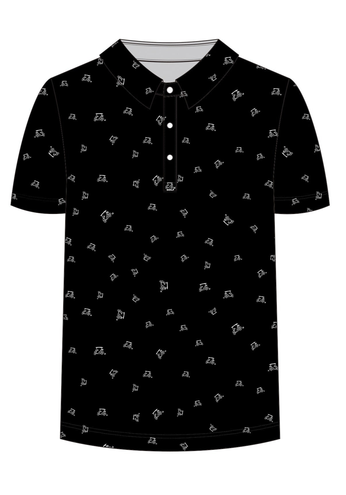 Cartel Golf's Signature Black Polo