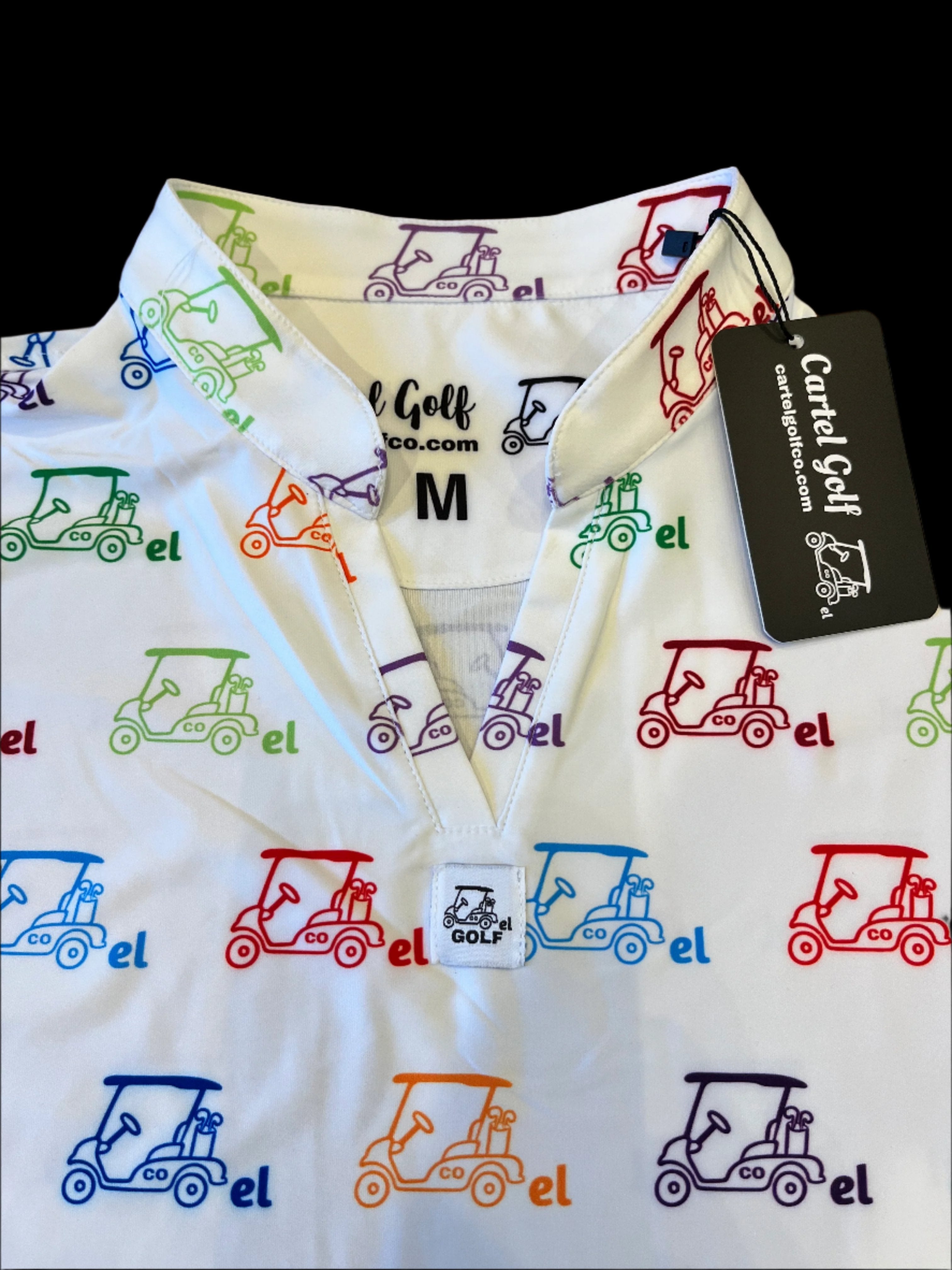 Cartel Golf's Women's Colorful Sleeveless Polo