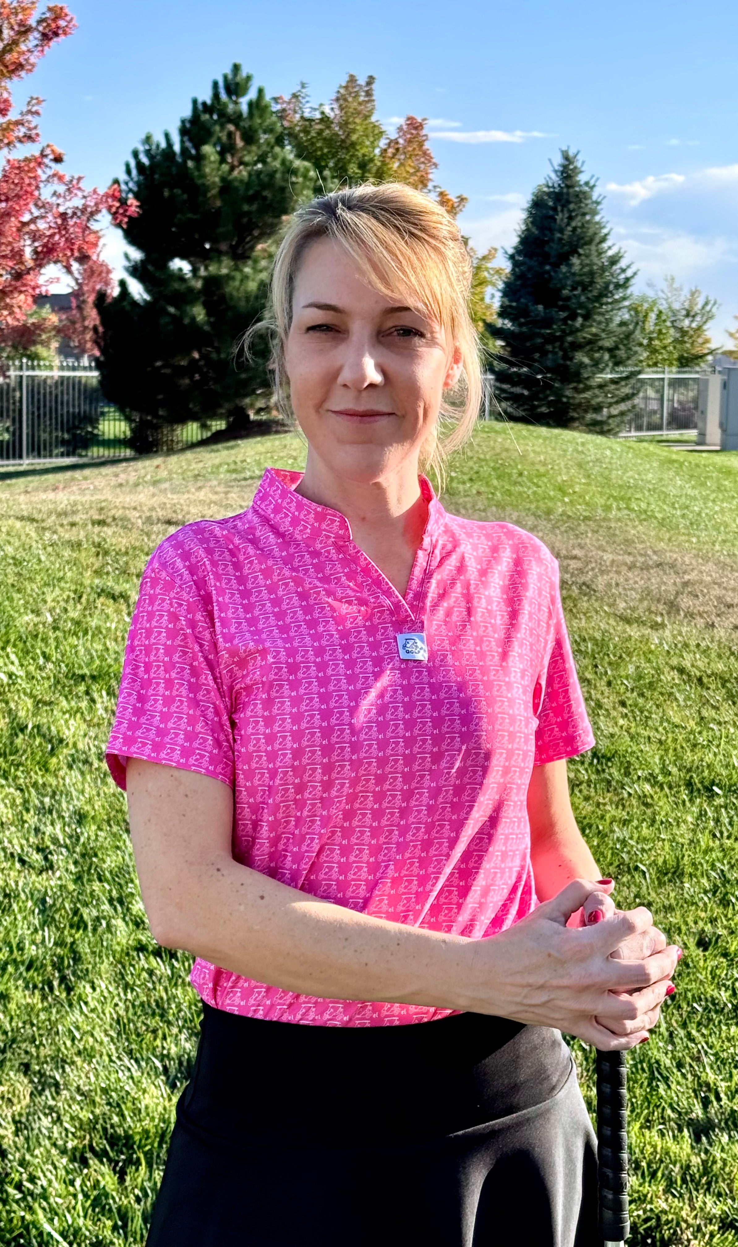 Cartel Golf's Women's Pink Polo